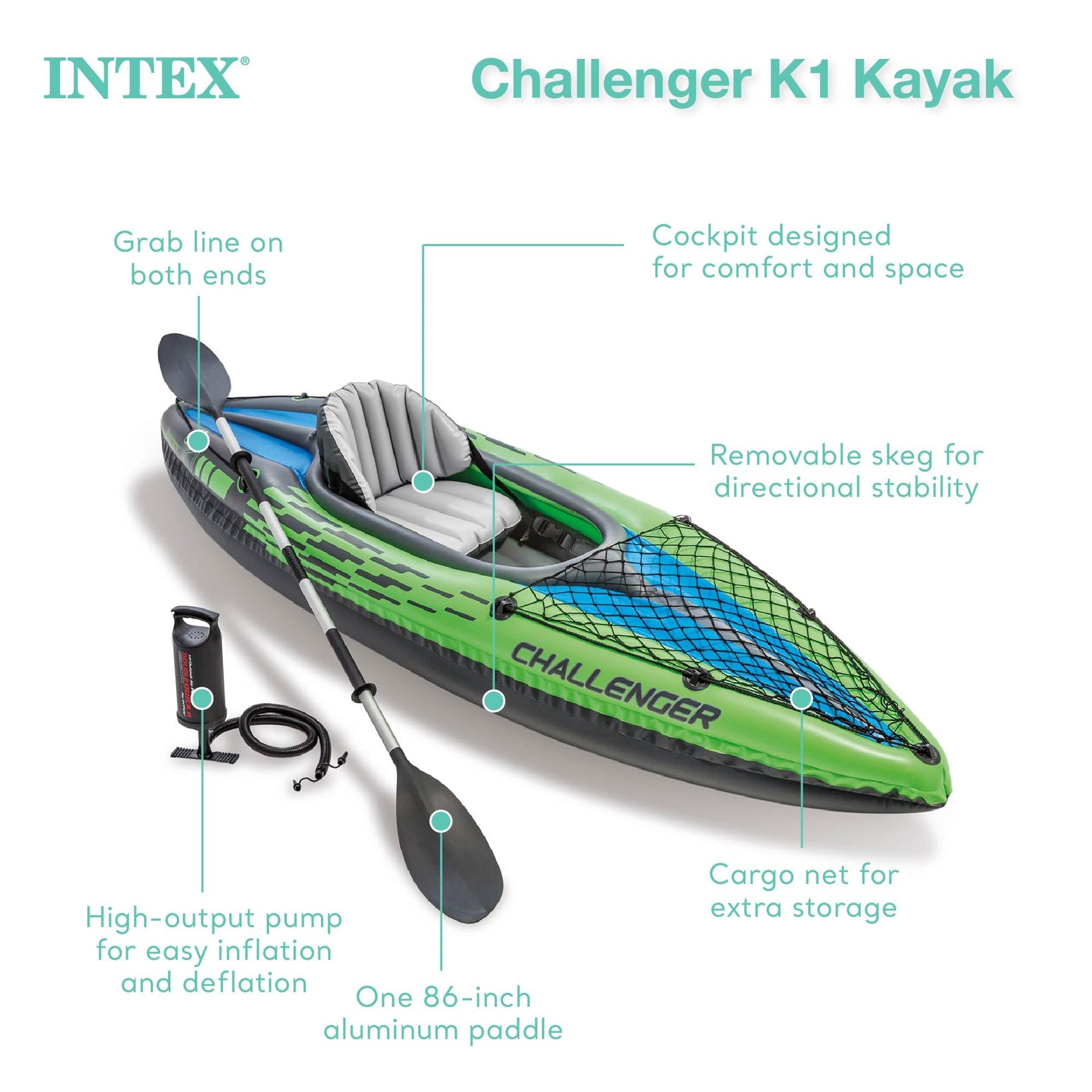Inflatable Kayak Set
