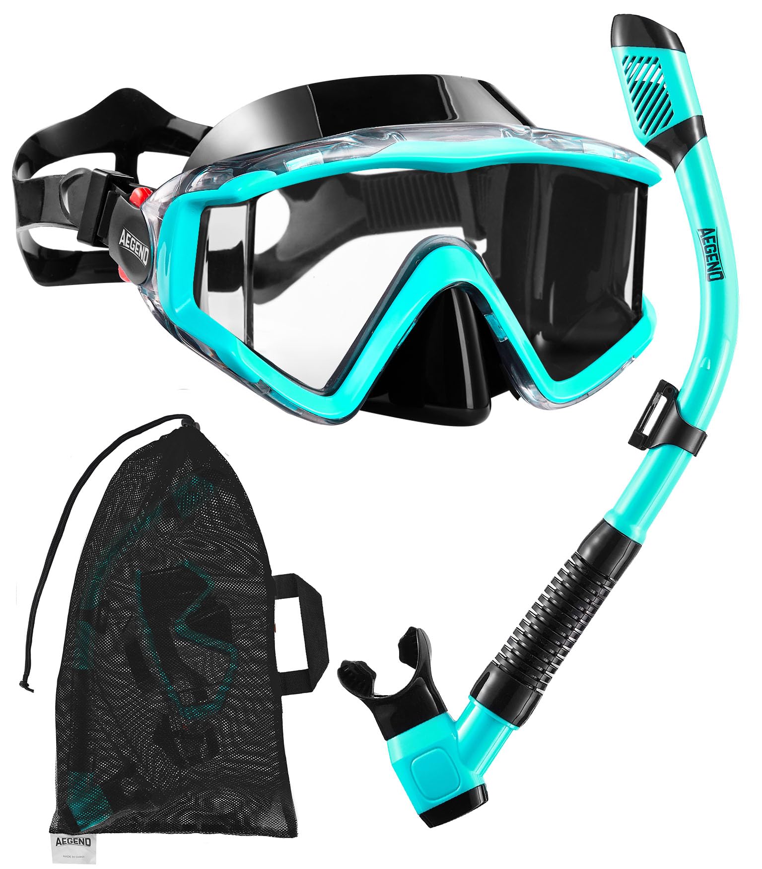 Dry Top Snorkel Mask Set