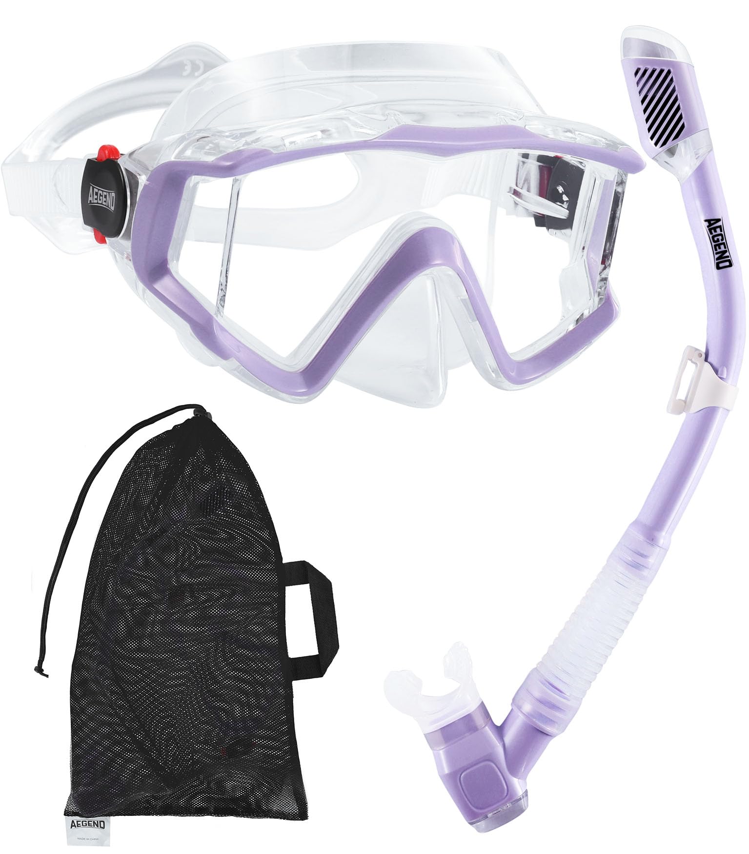 Dry Top Snorkel Mask Set