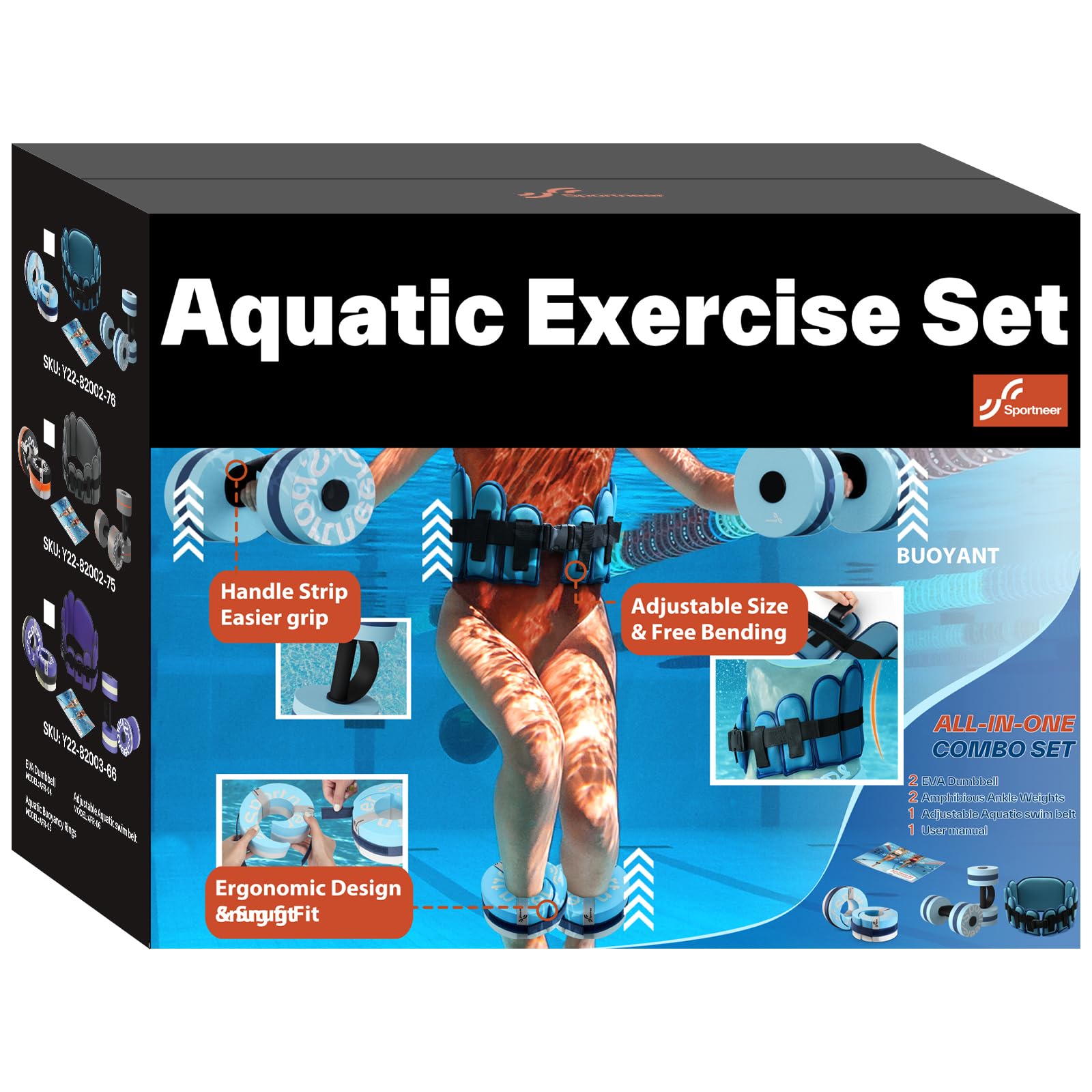 Aquatic Exercise Combo Set