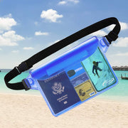 2-Pack Waterproof Waist Pouch