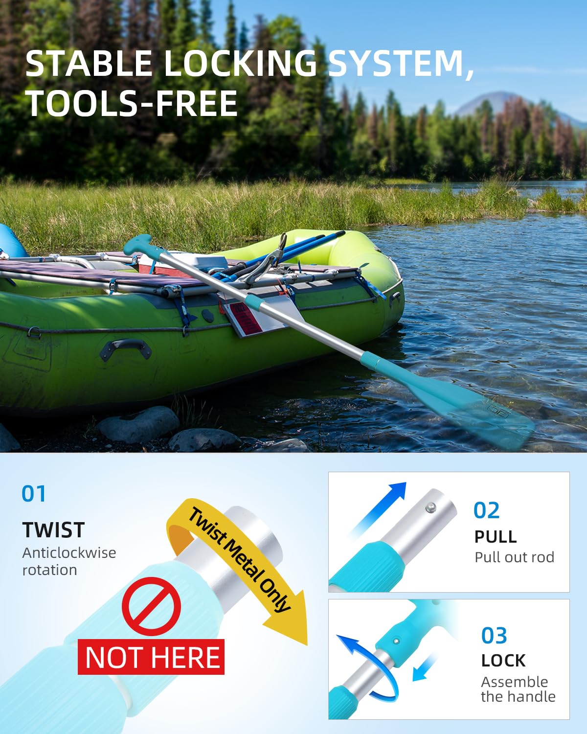 Telescoping Emergency Paddle