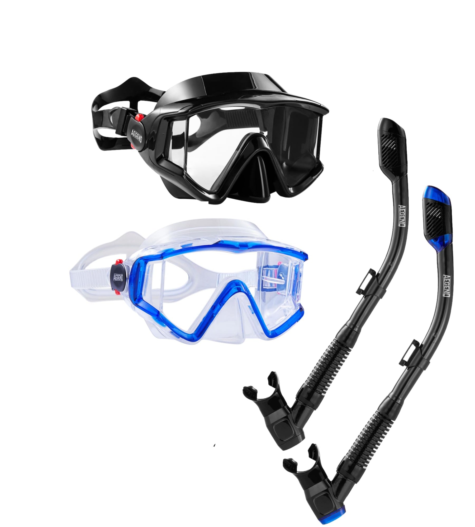 Dry Top Snorkel Mask Set