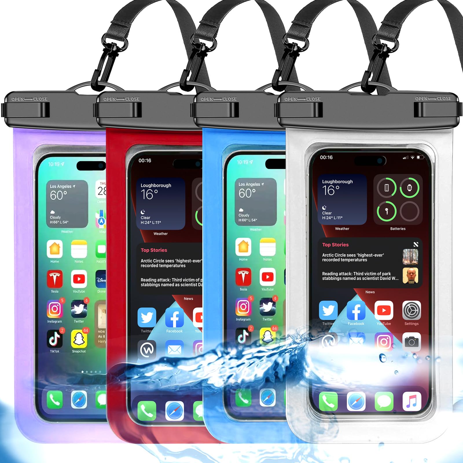 IP68 Waterproof Phone Pouch