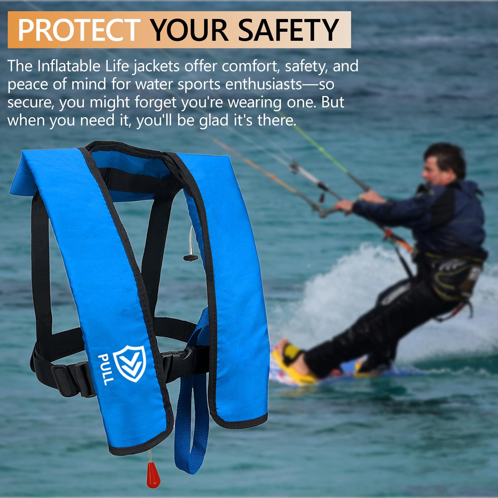 Manual Inflatable Life Jacket