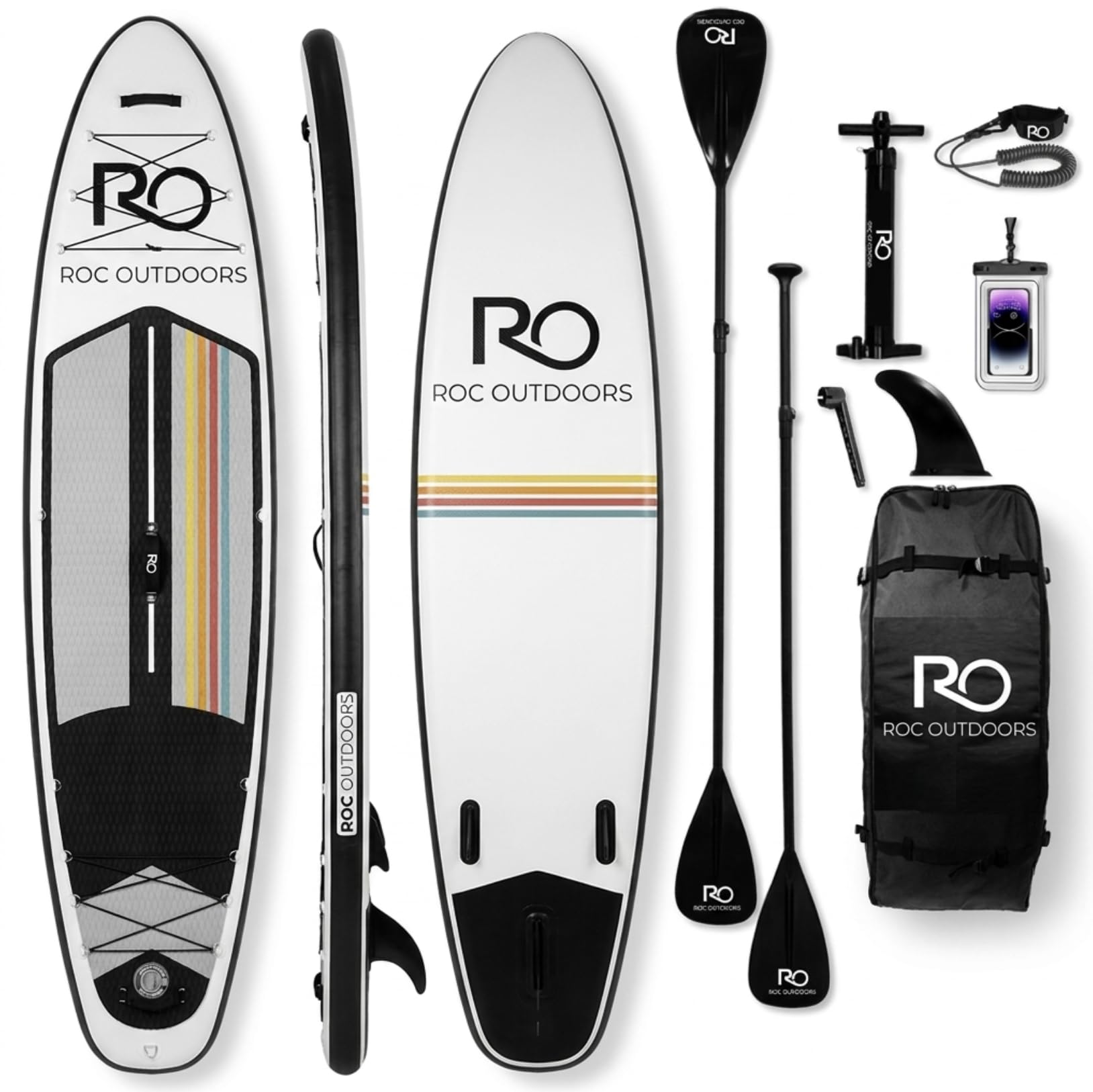 10'6" Inflatable Stand Up Paddle Board Set