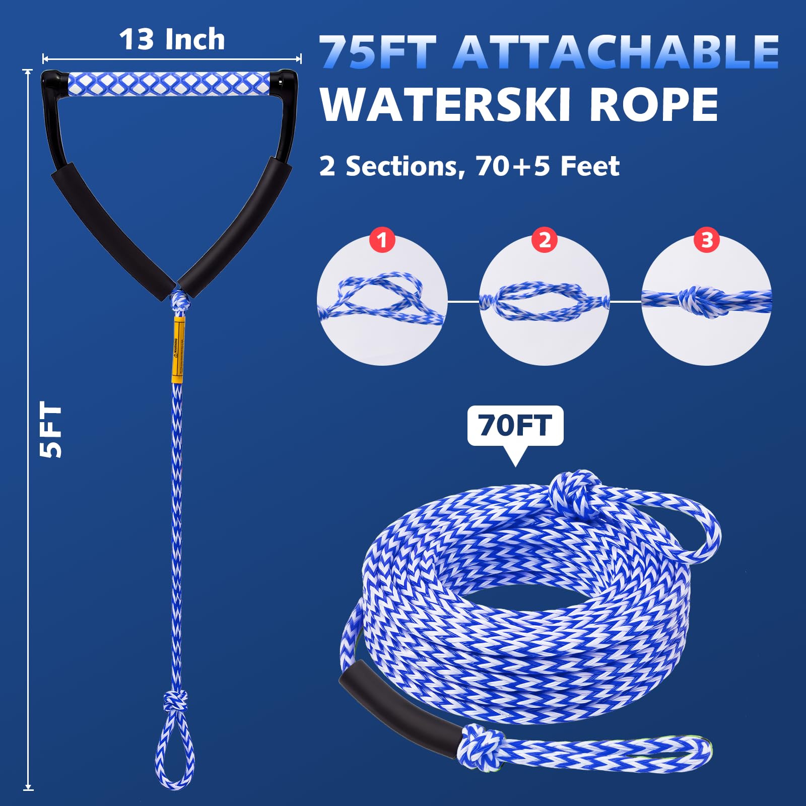 75FT Water Ski Rope