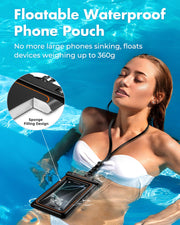 2-Pack Floating Phone Pouches