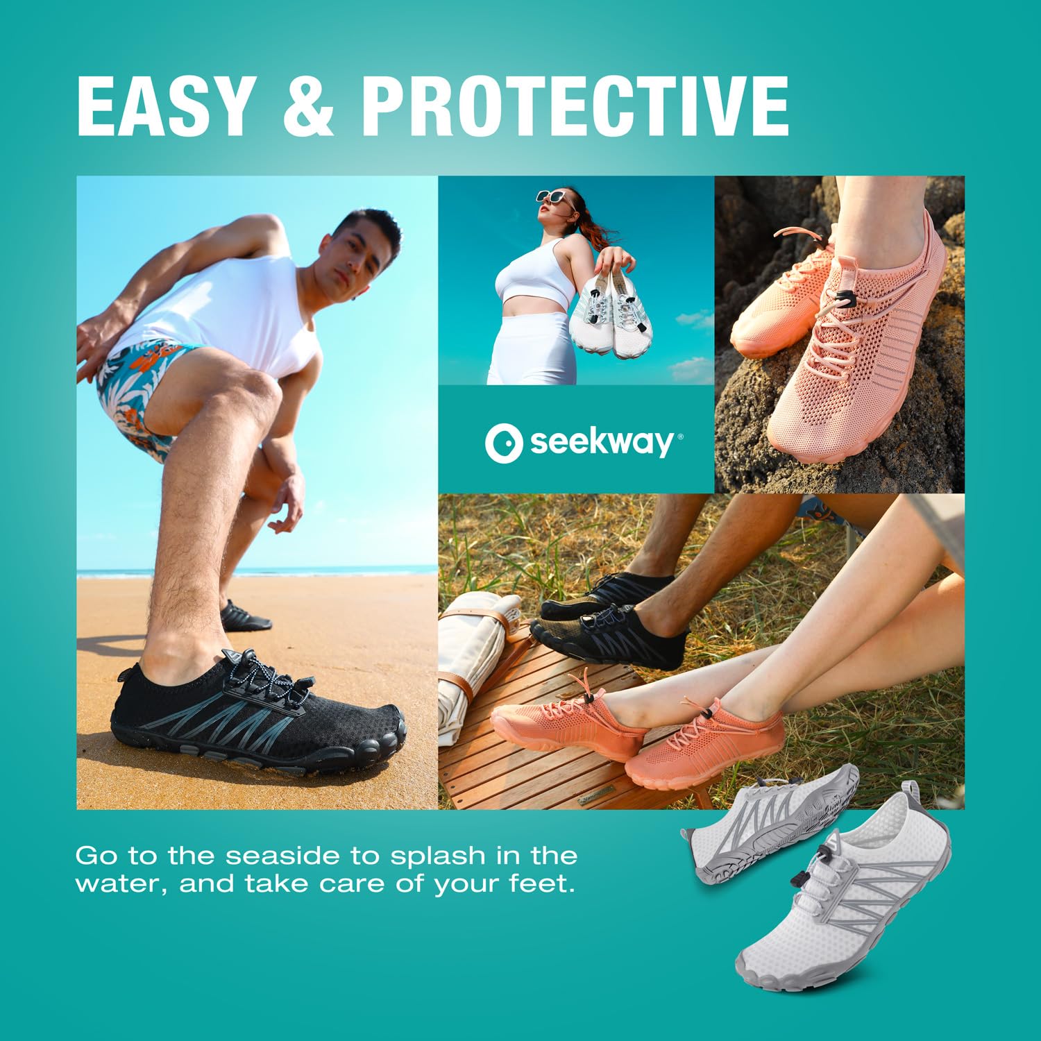 Quick-Dry Aqua Water Shoes