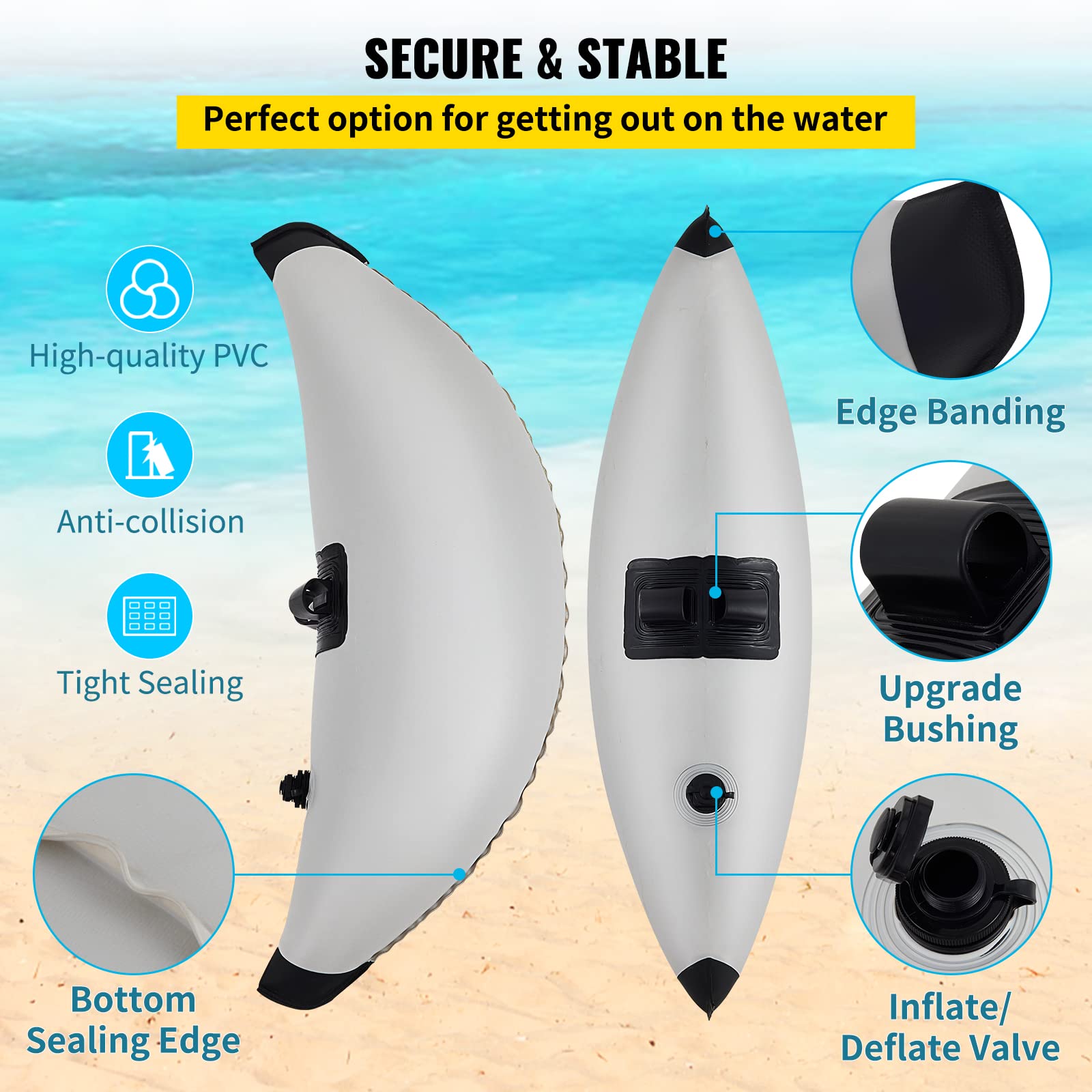 Inflatable Kayak Stabilizer Kit