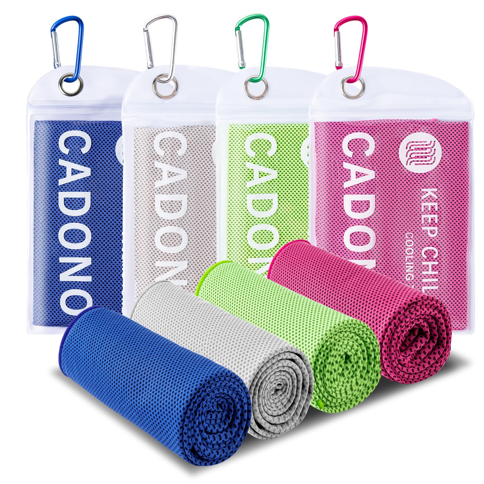 4-Pack Cooling Towels