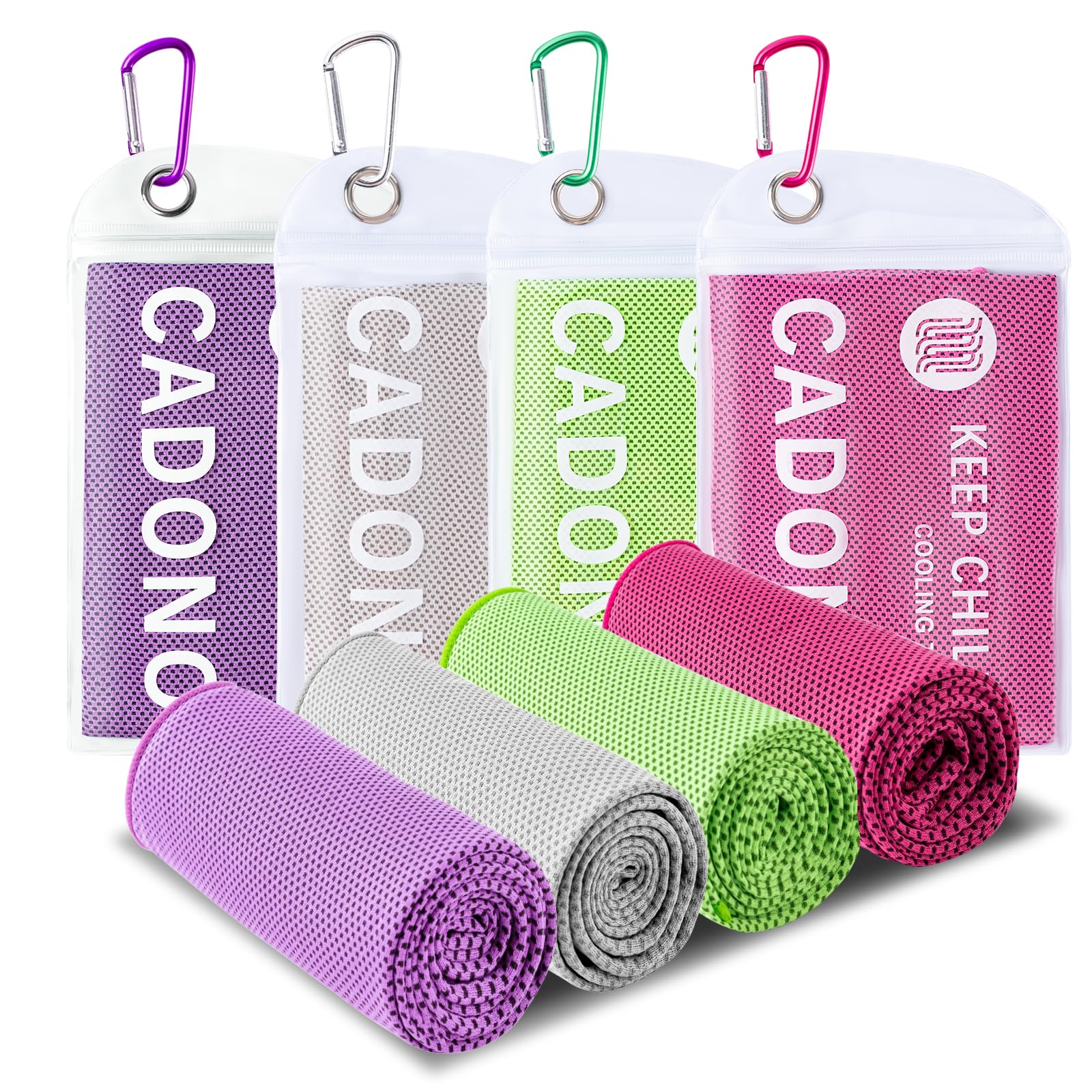 4-Pack Cooling Towels