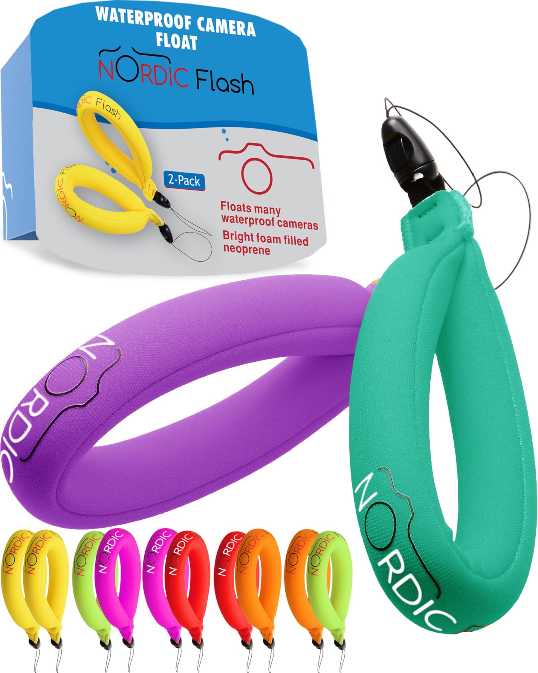 2-Pack Floating Wrist Straps2-Pack Floating Wrist Straps