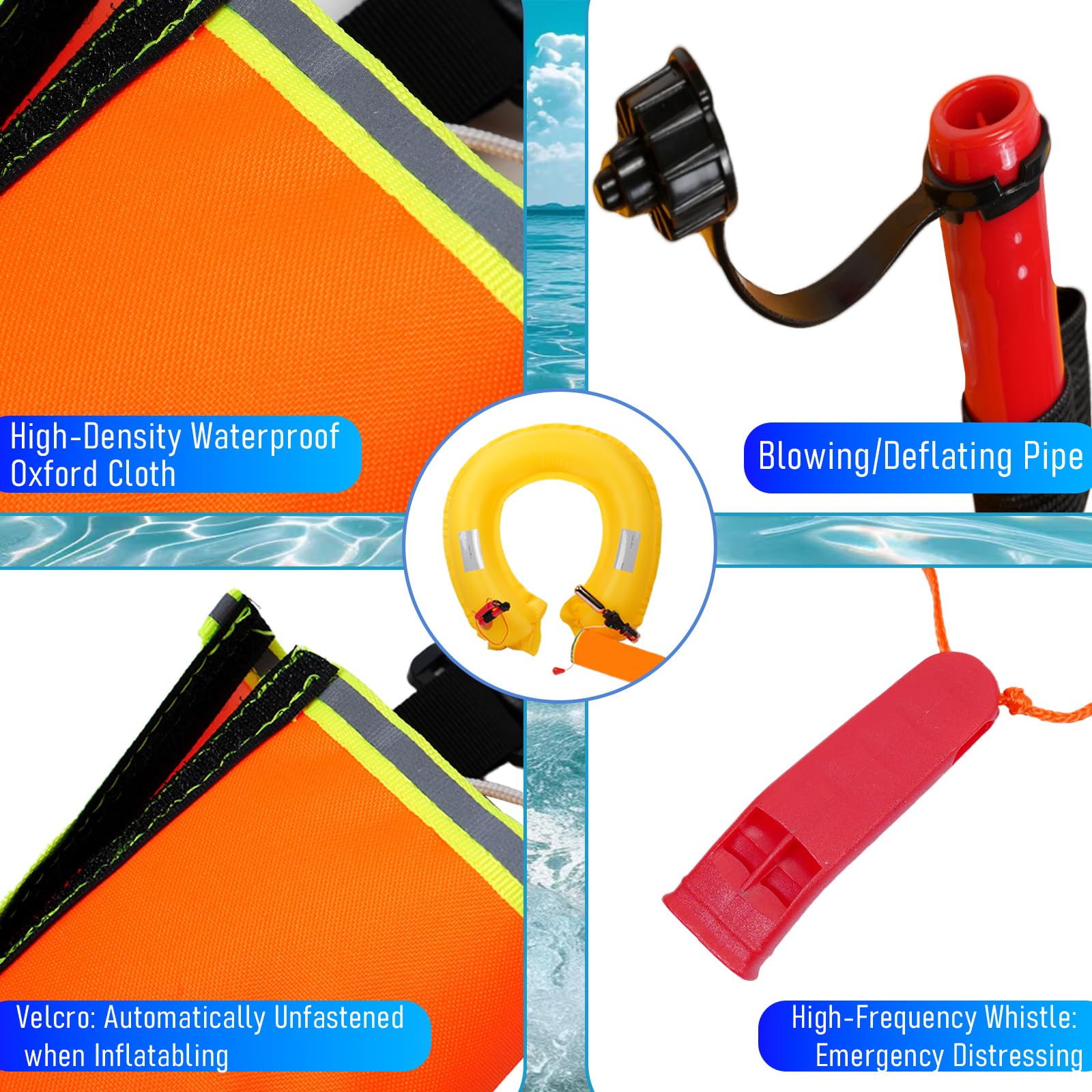 Automatic Inflatable Lifebuoy