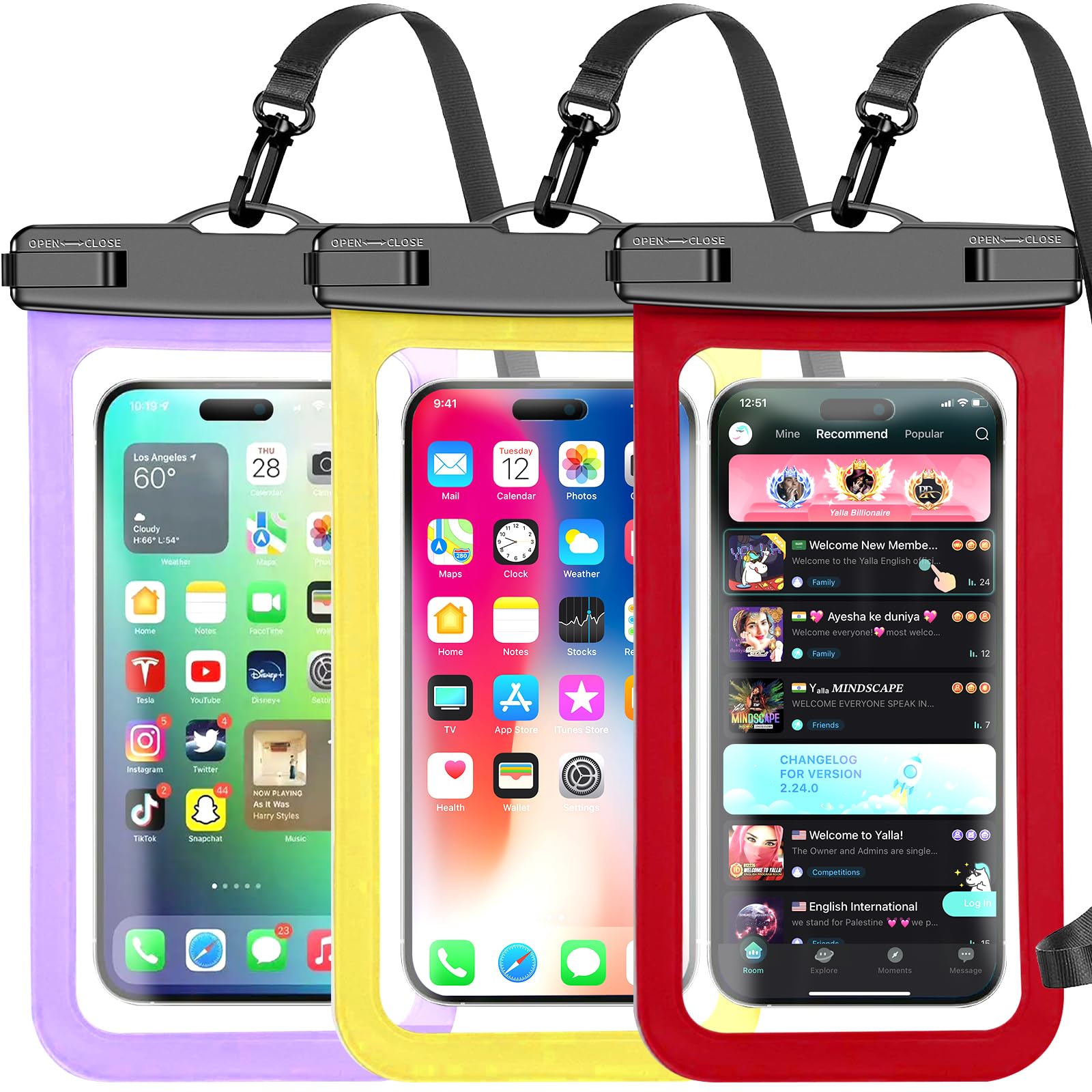 IP68 Waterproof Phone Pouch