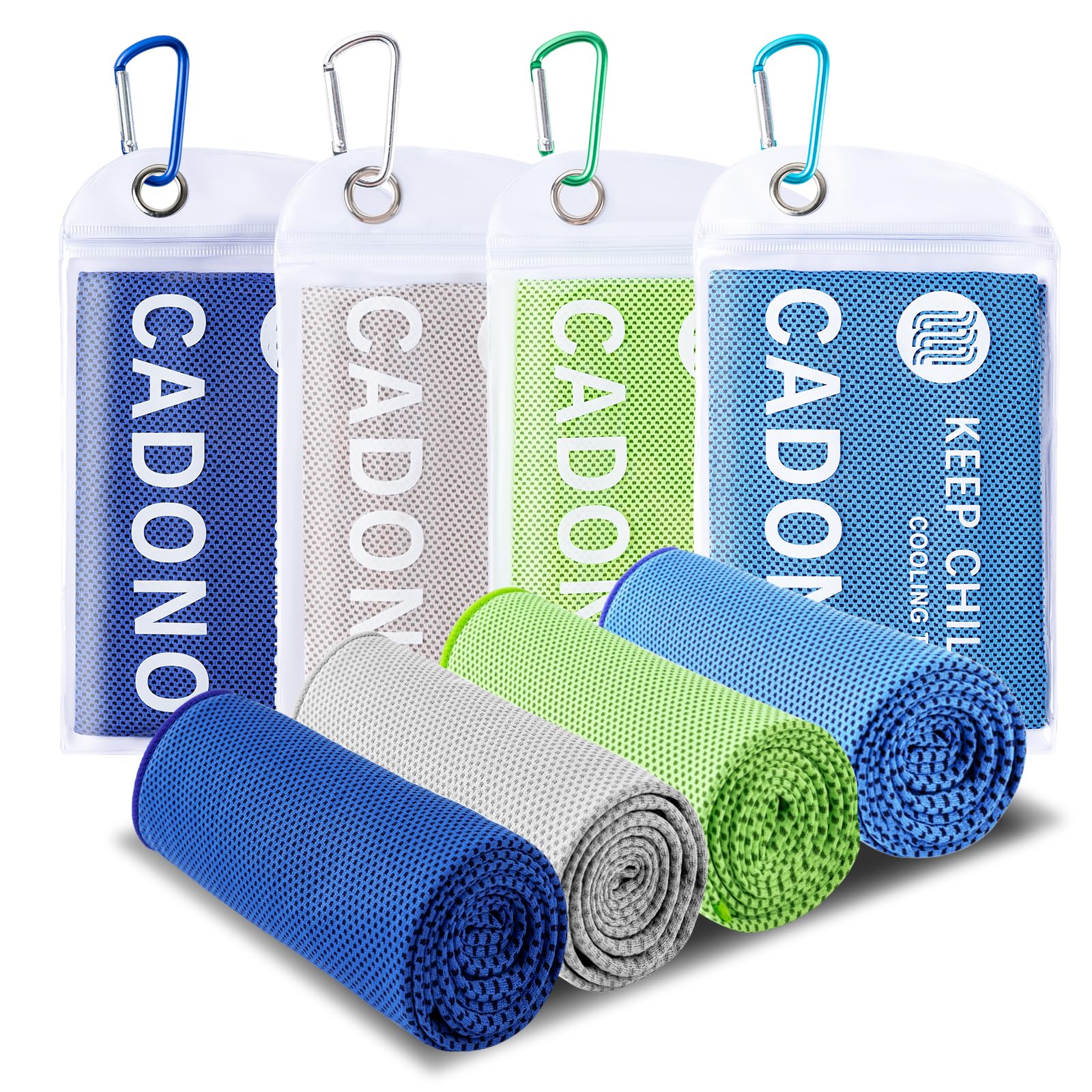 4-Pack Cooling Towels