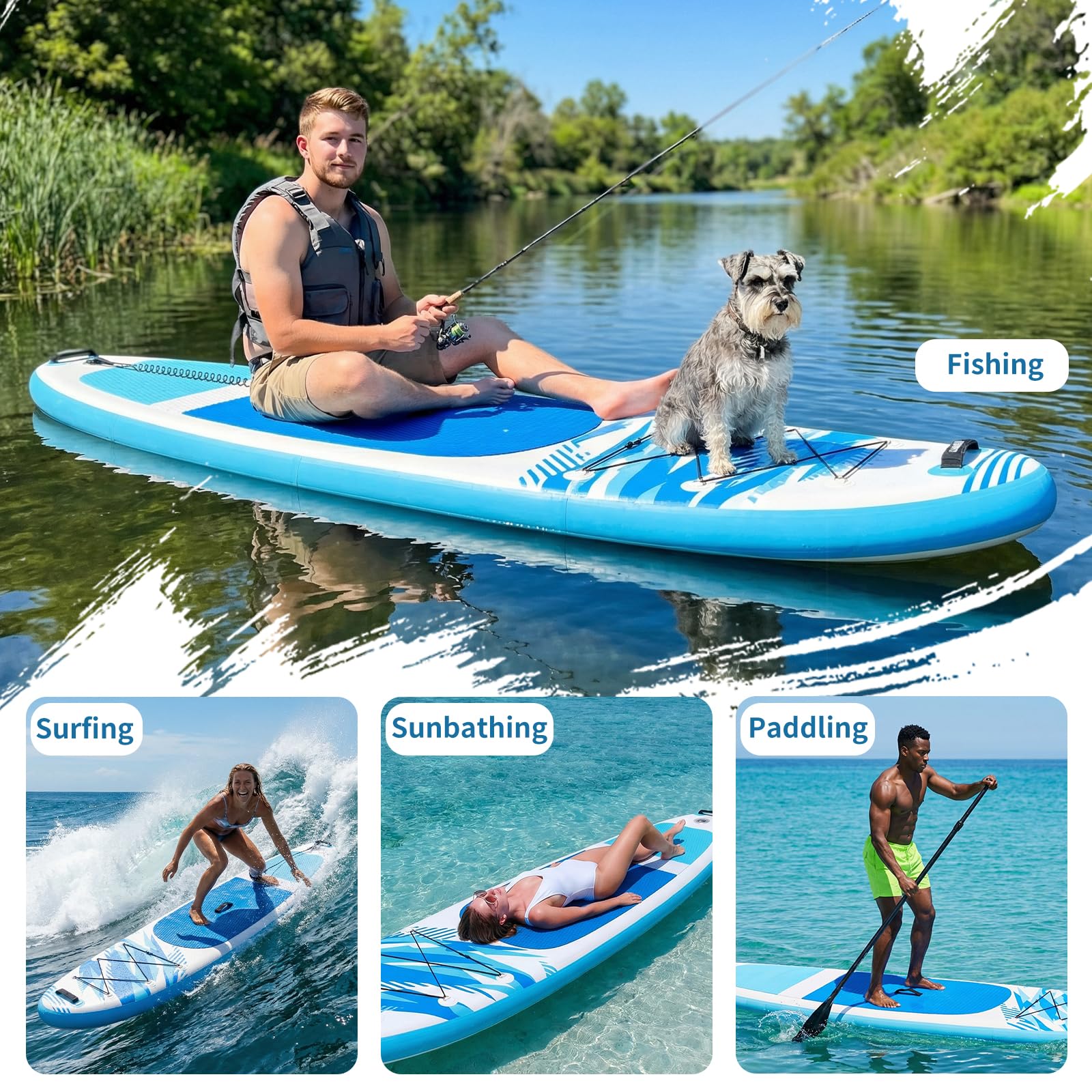 Inflatable Stand Up Paddle Board Set