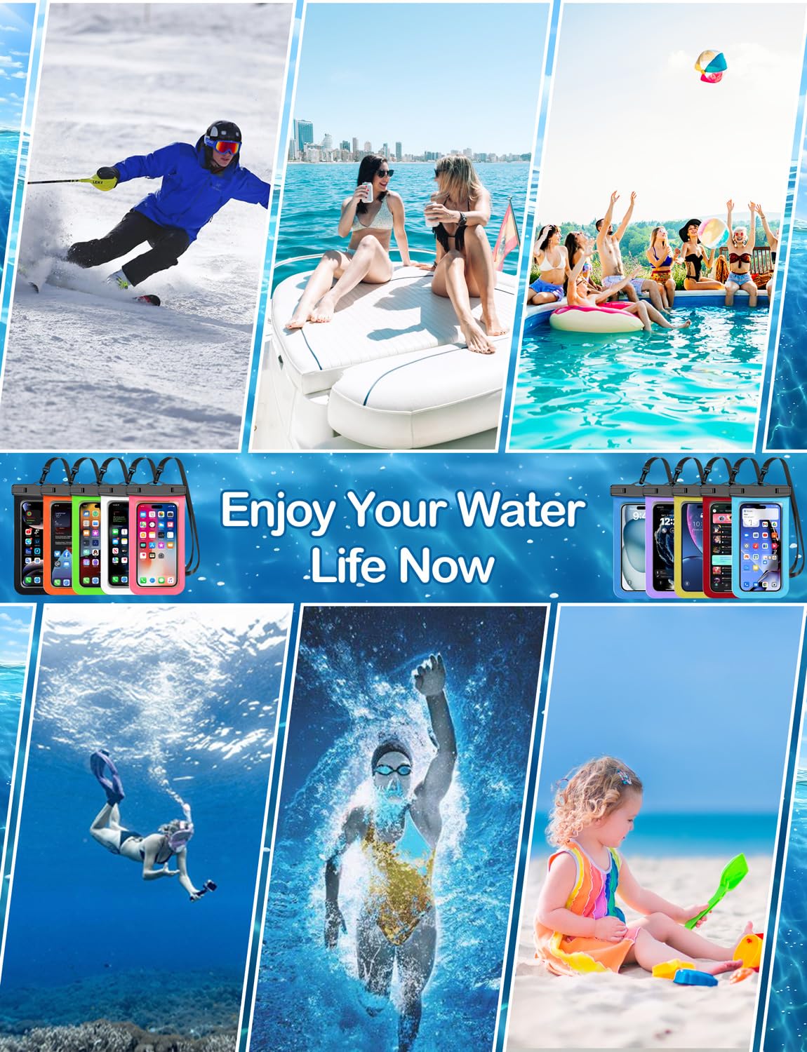 IP68 Waterproof Phone Pouch
