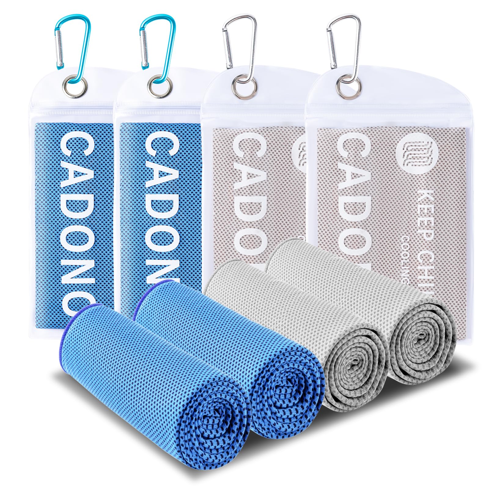 4-Pack Cooling Towels