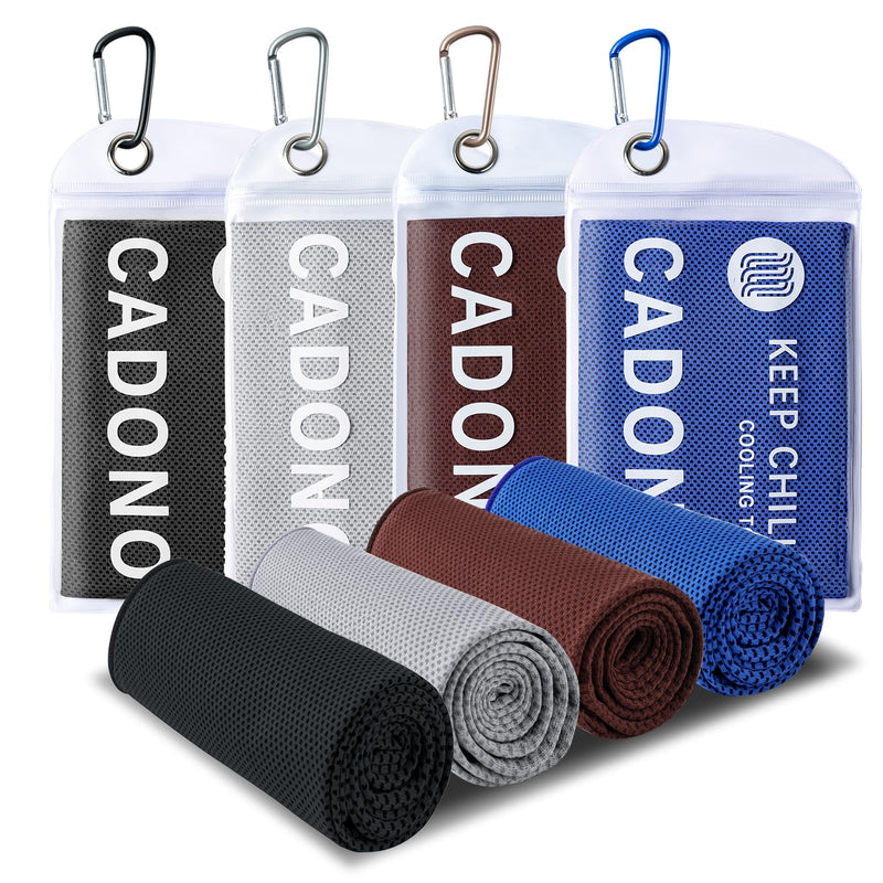 4-Pack Cooling Towels