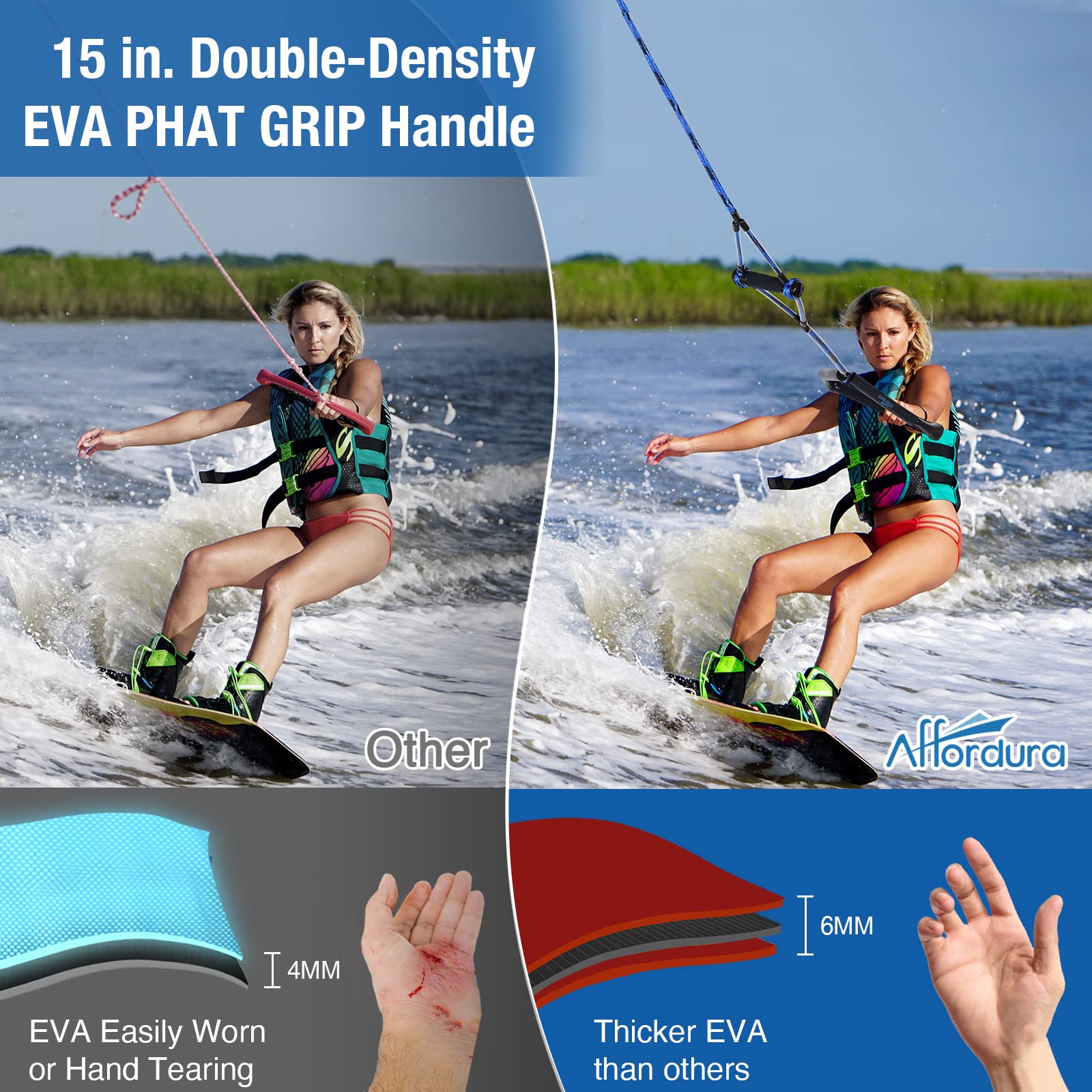75FT Wakeboard Rope Set
