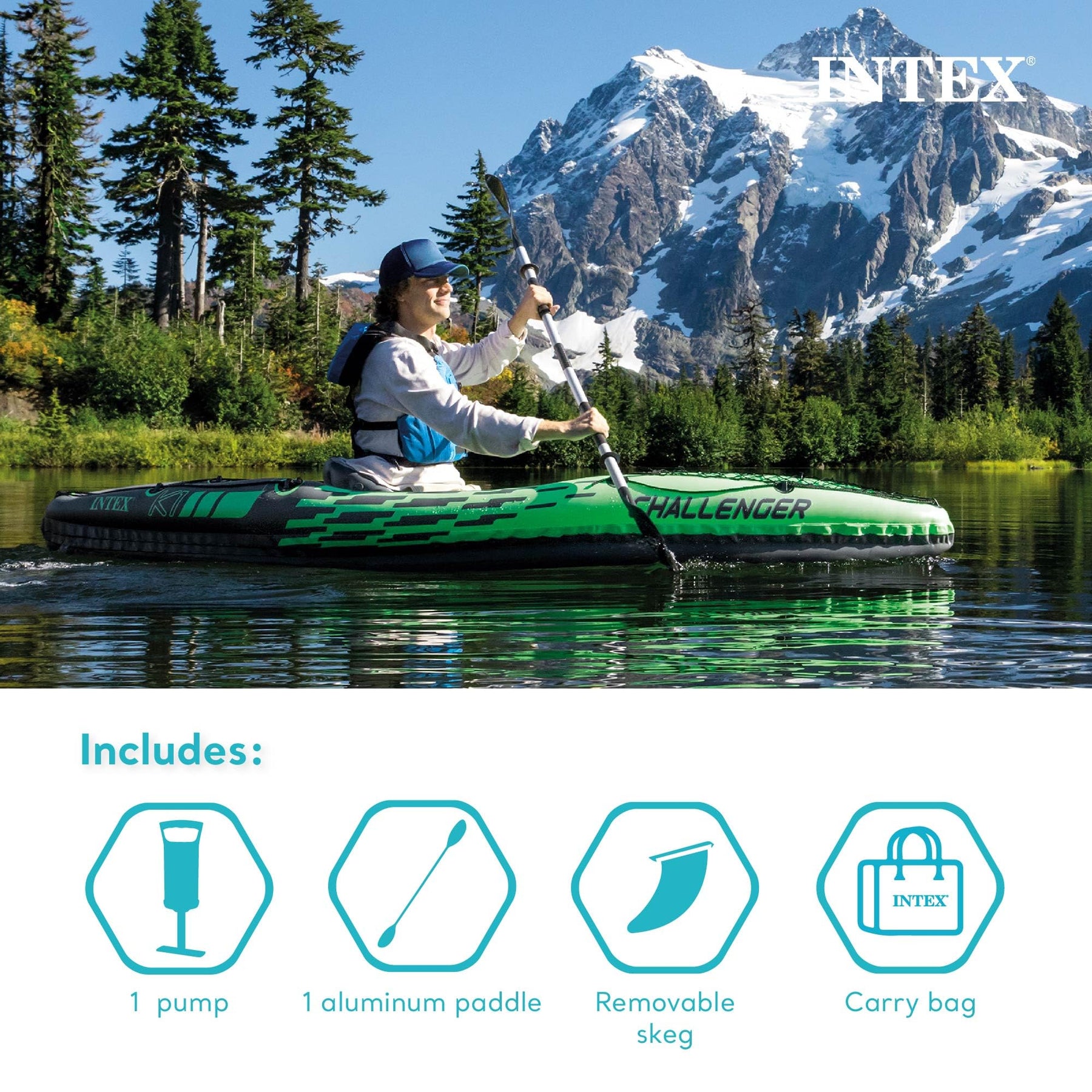 Inflatable Kayak Set