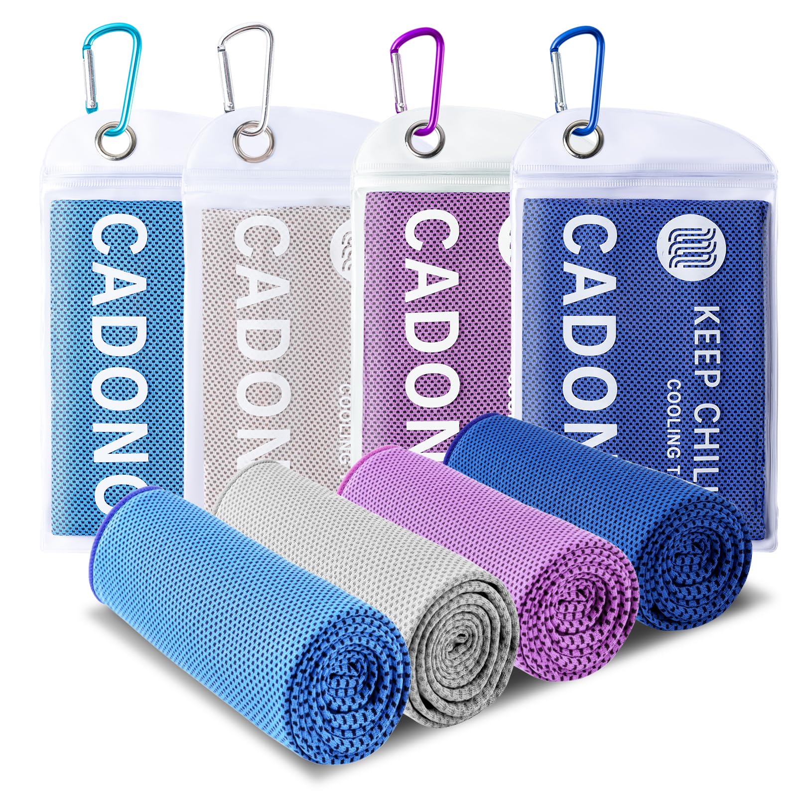 4-Pack Cooling Towels