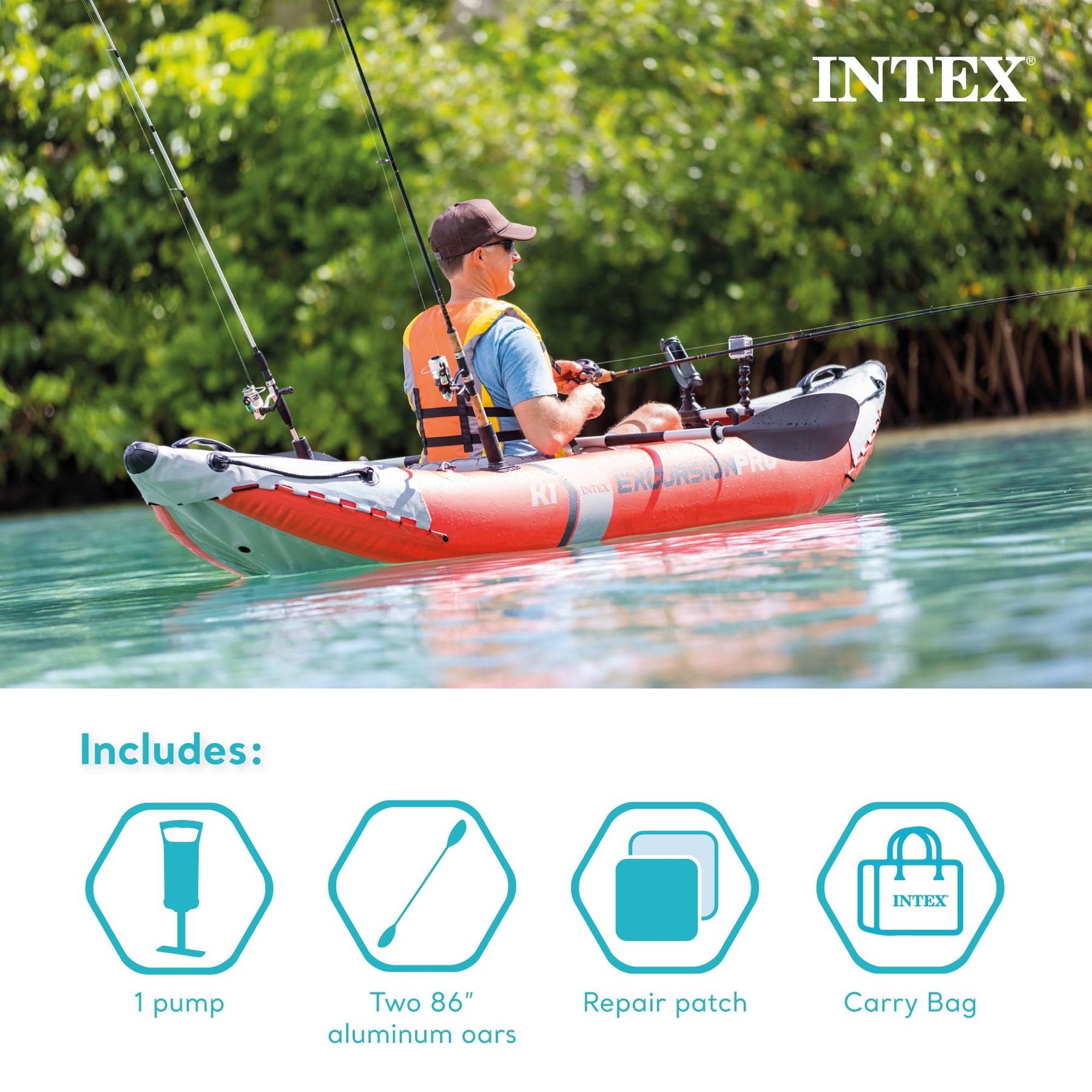 Inflatable Kayak Set
