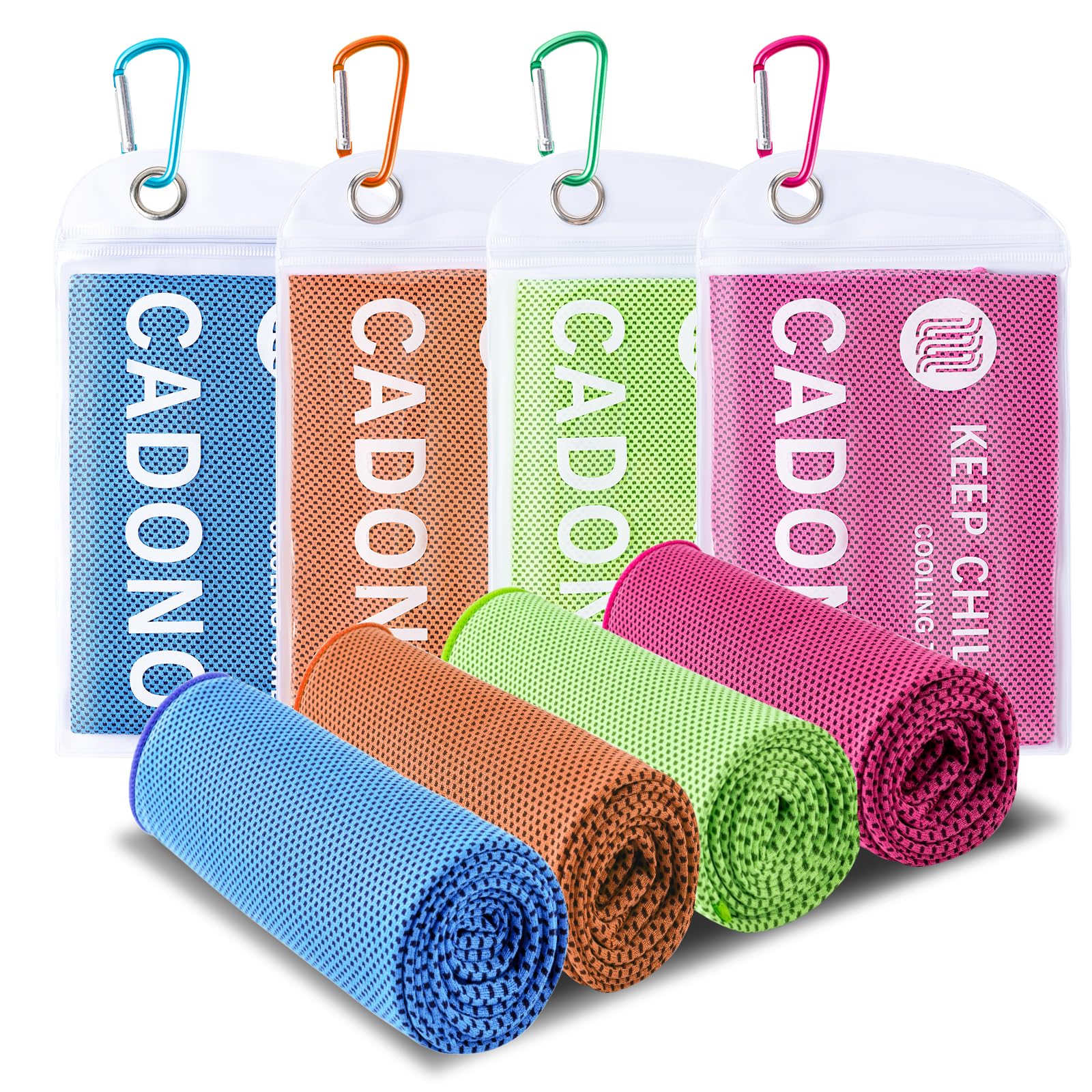 4-Pack Cooling Towels