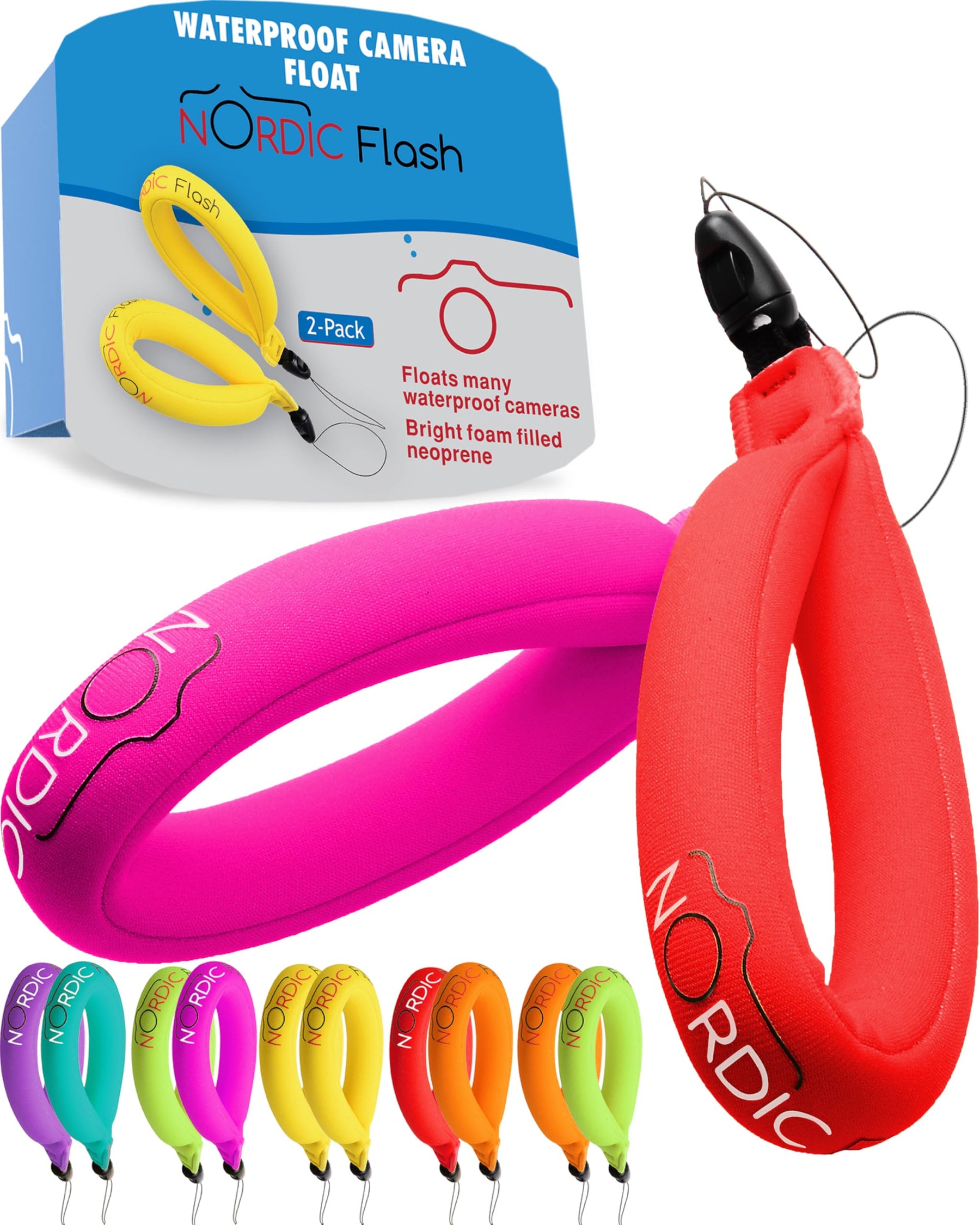 2-Pack Floating Wrist Straps2-Pack Floating Wrist Straps