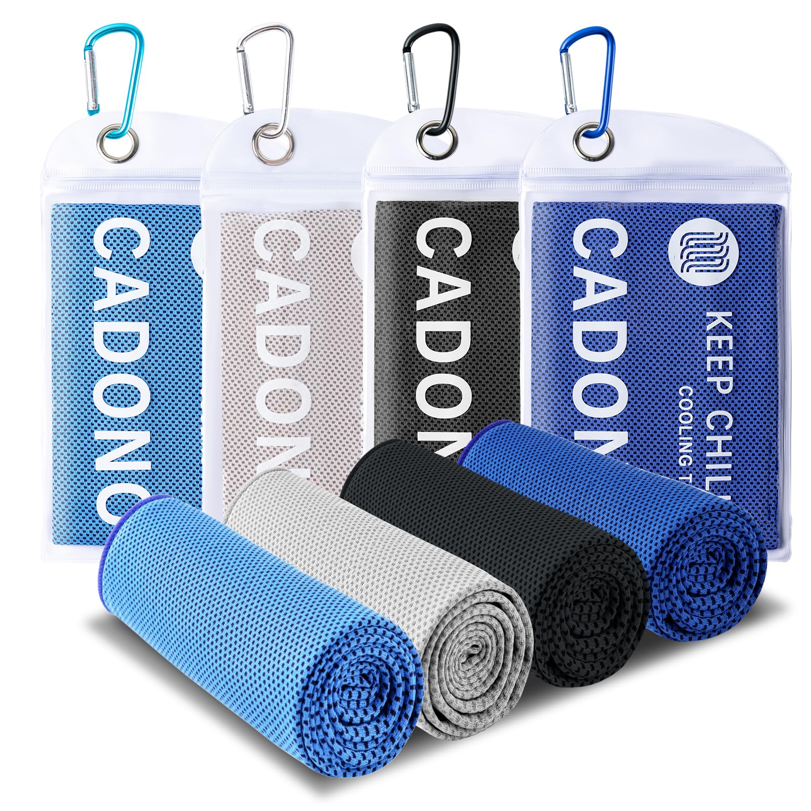 4-Pack Cooling Towels