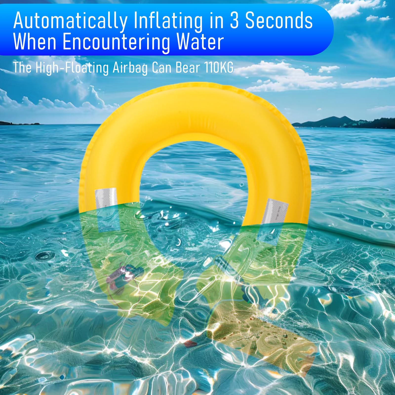 Automatic Inflatable Lifebuoy