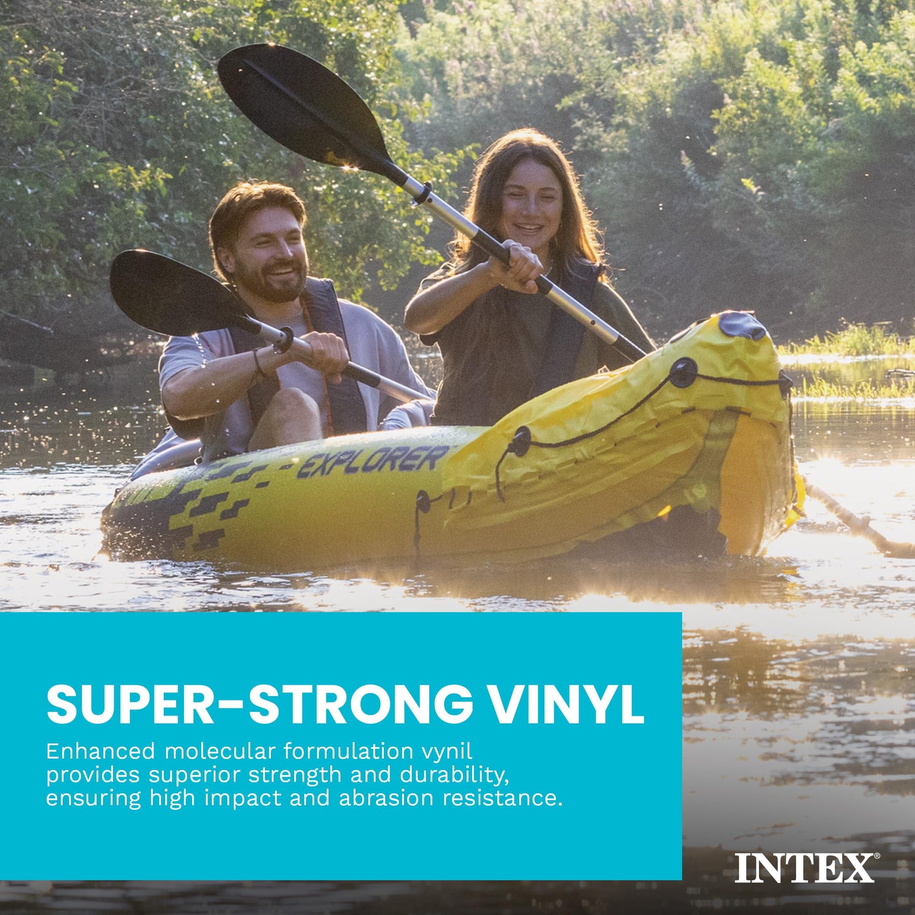 2-Person Inflatable Kayak Set