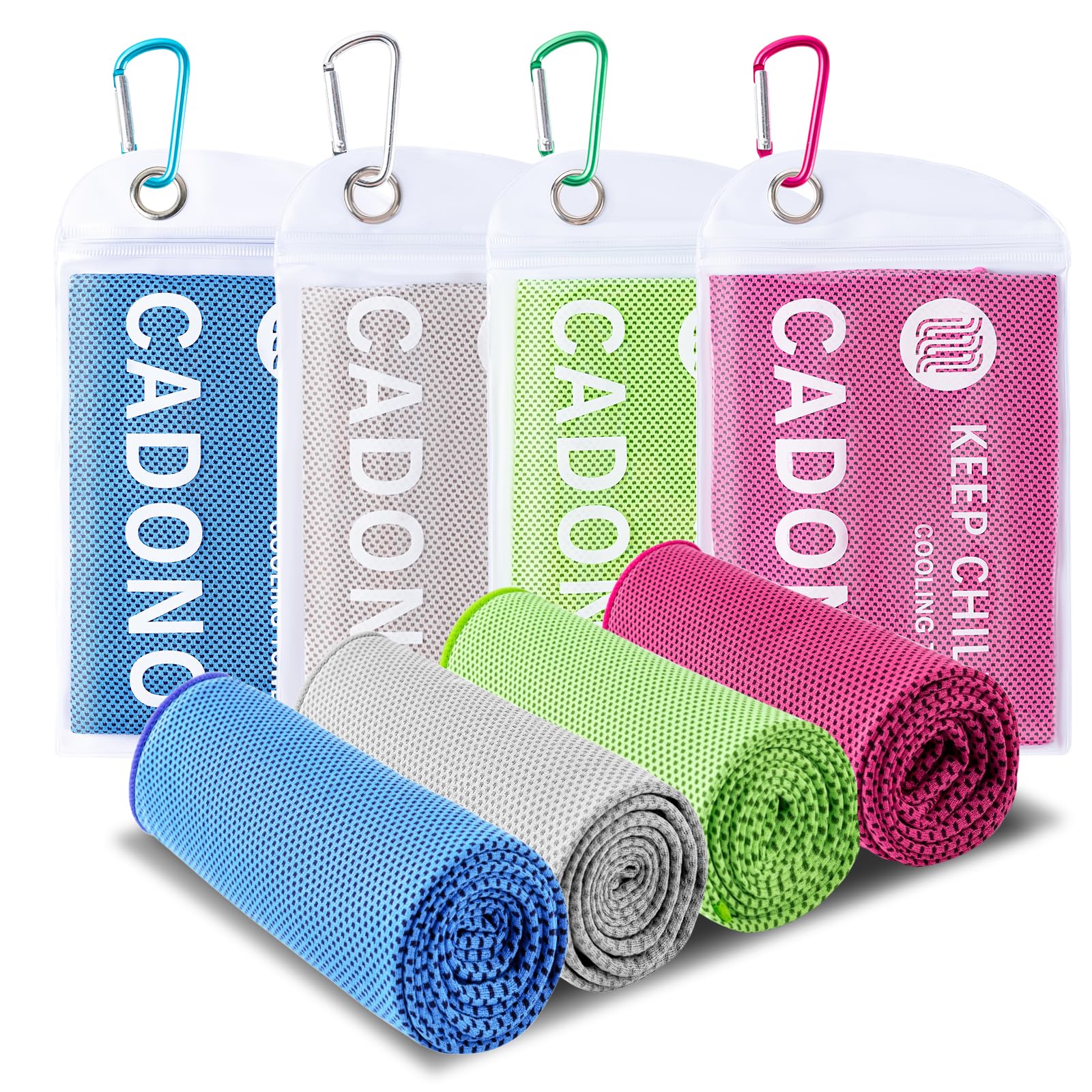 4-Pack Cooling Towels