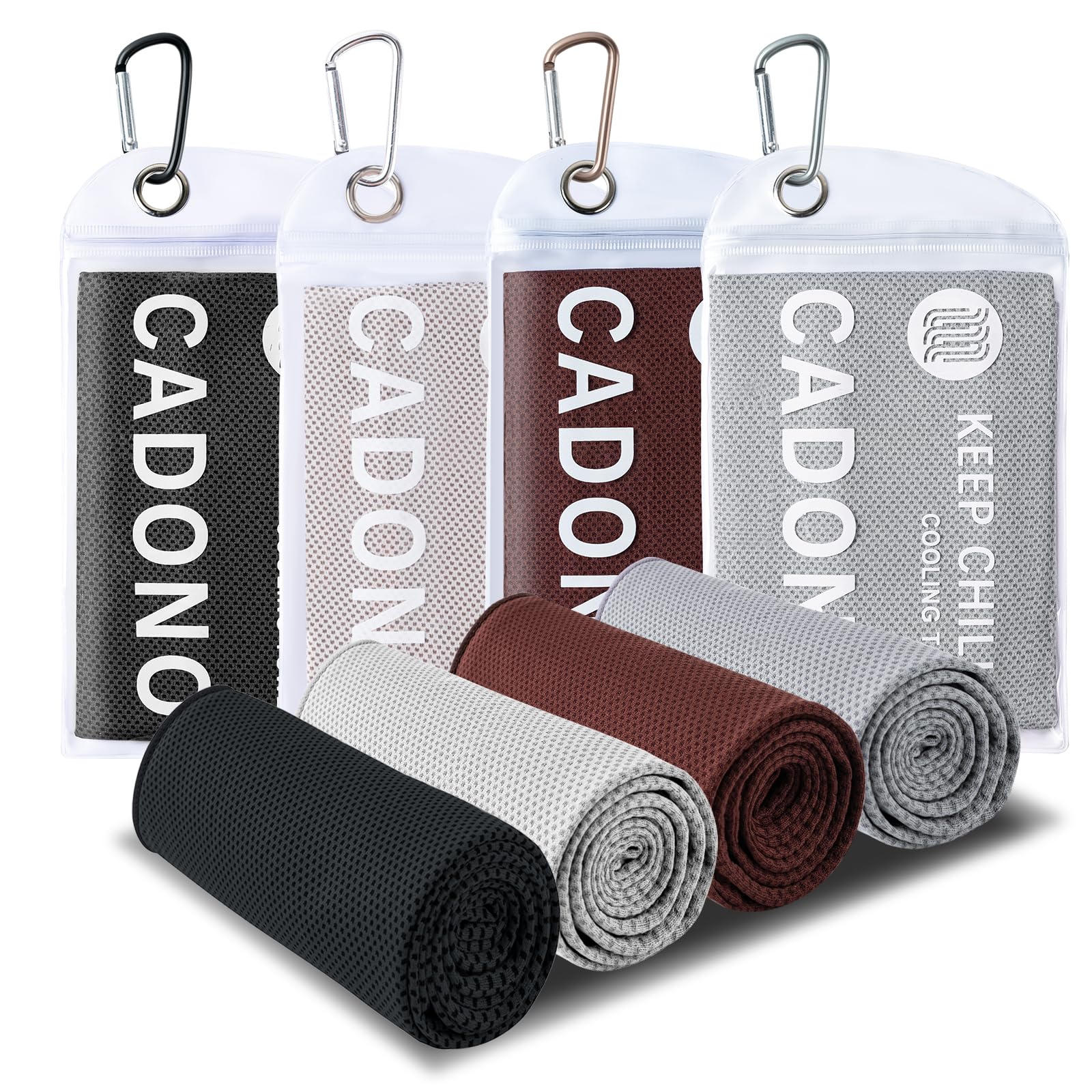 4-Pack Cooling Towels