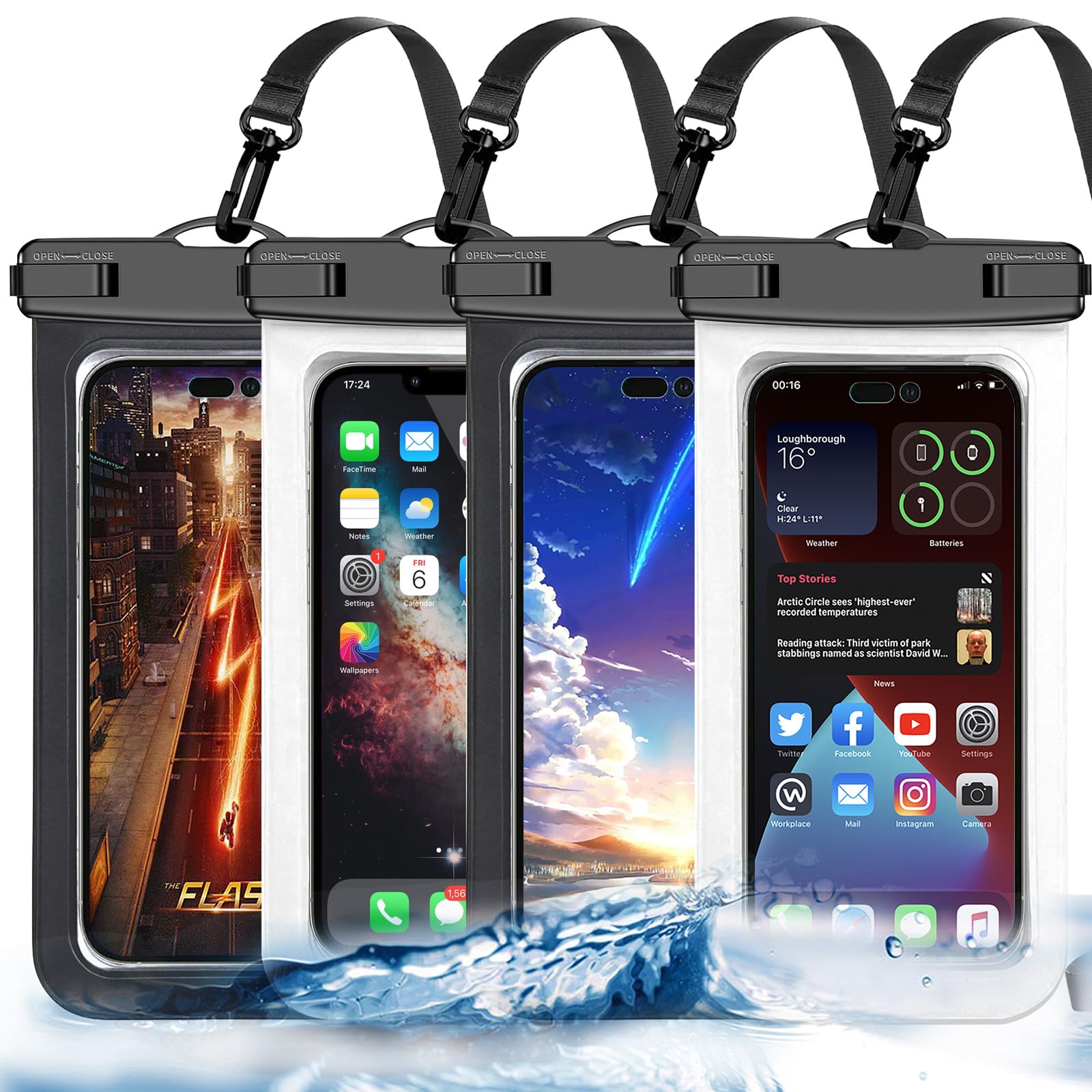 IP68 Waterproof Phone Pouch