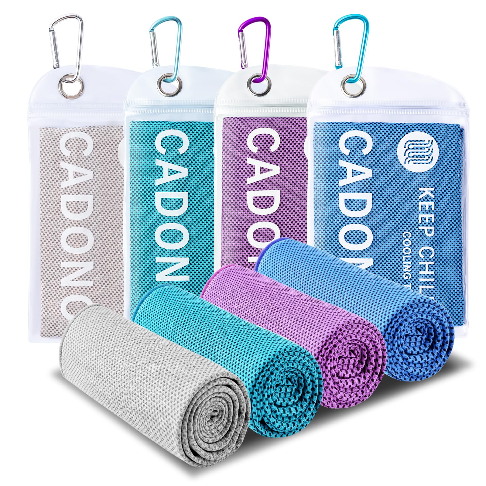 4-Pack Cooling Towels