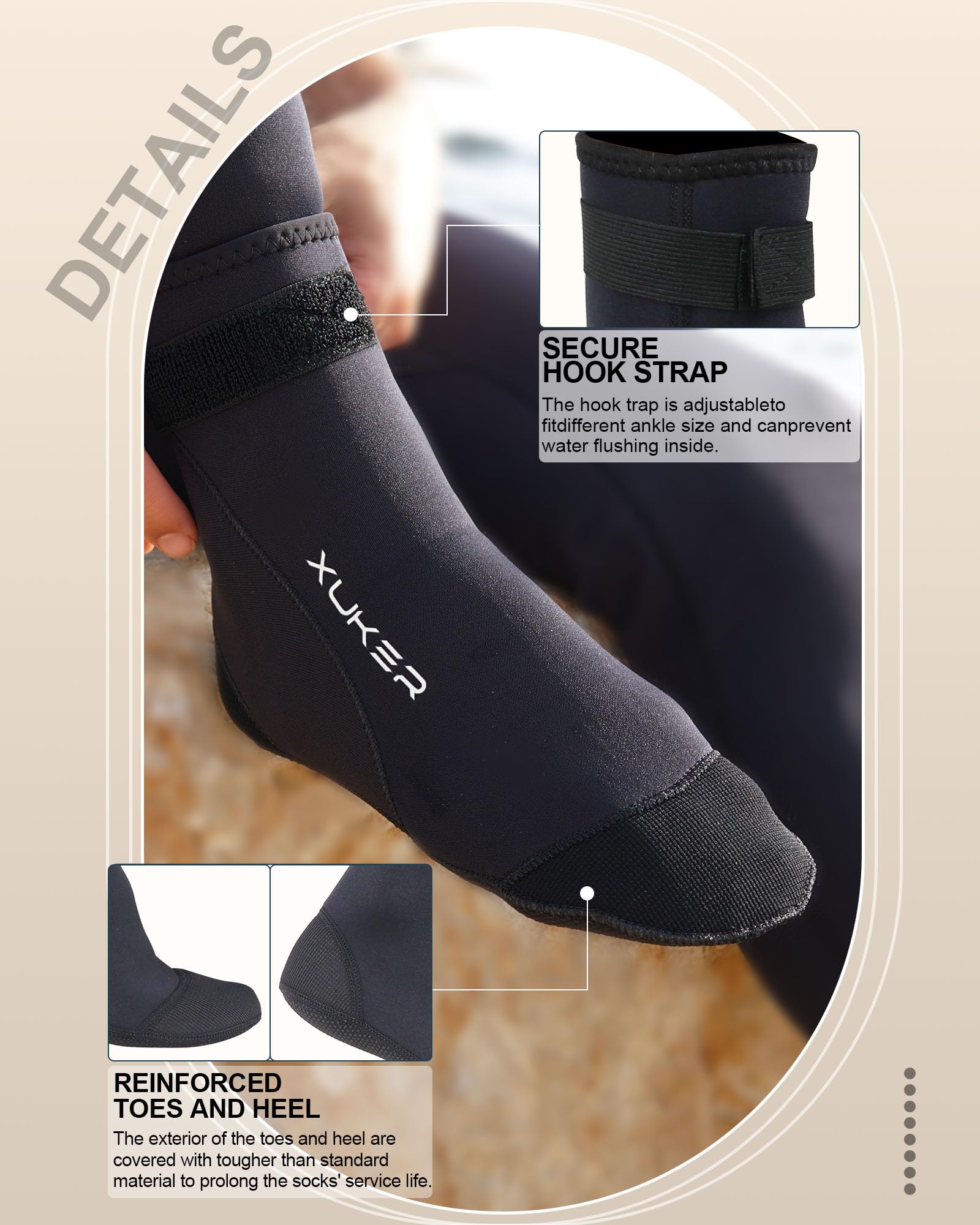 3mm Neoprene Water Socks