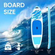 10.5' Inflatable Stand Up Paddle Board Set