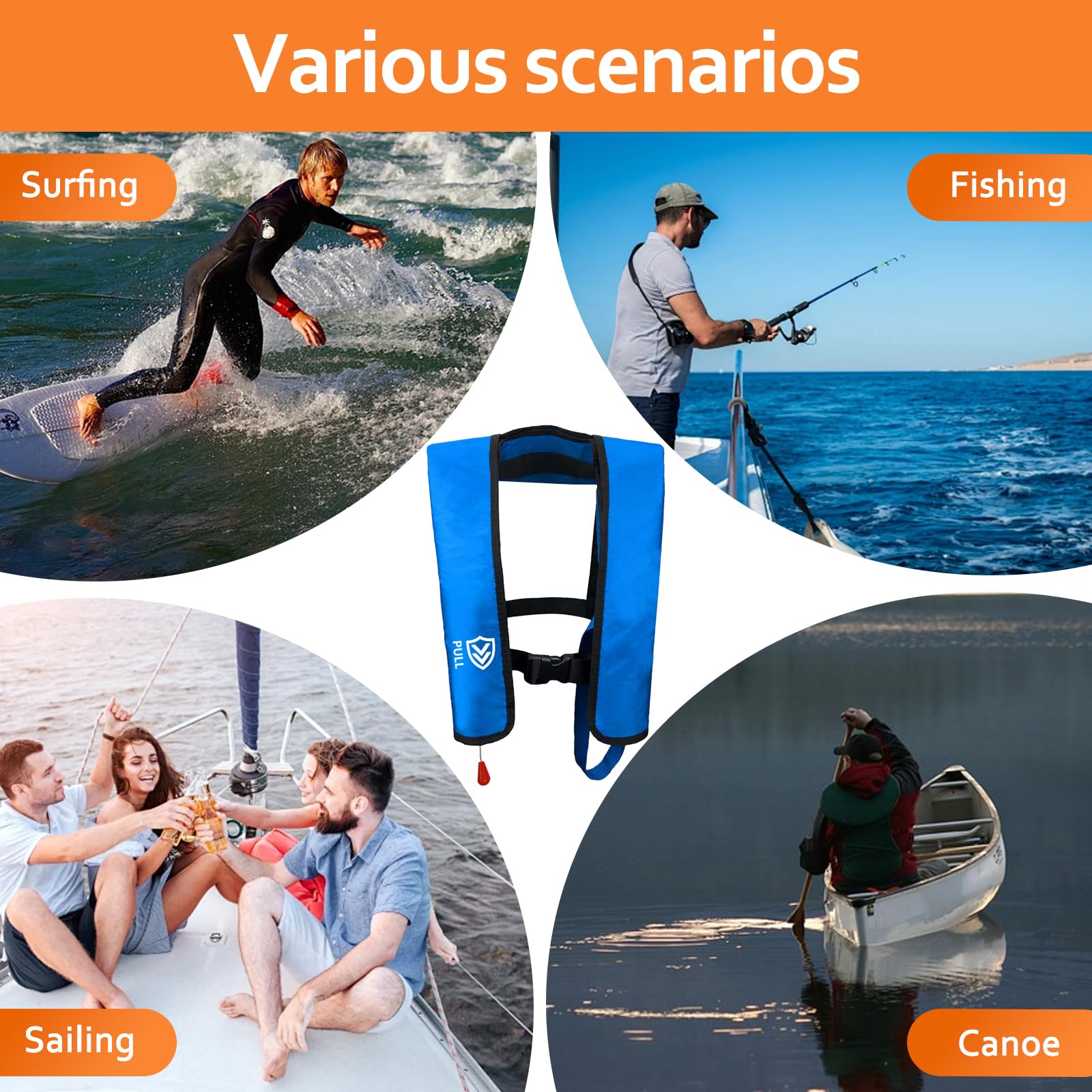 Automatic Inflatable Life Jacket