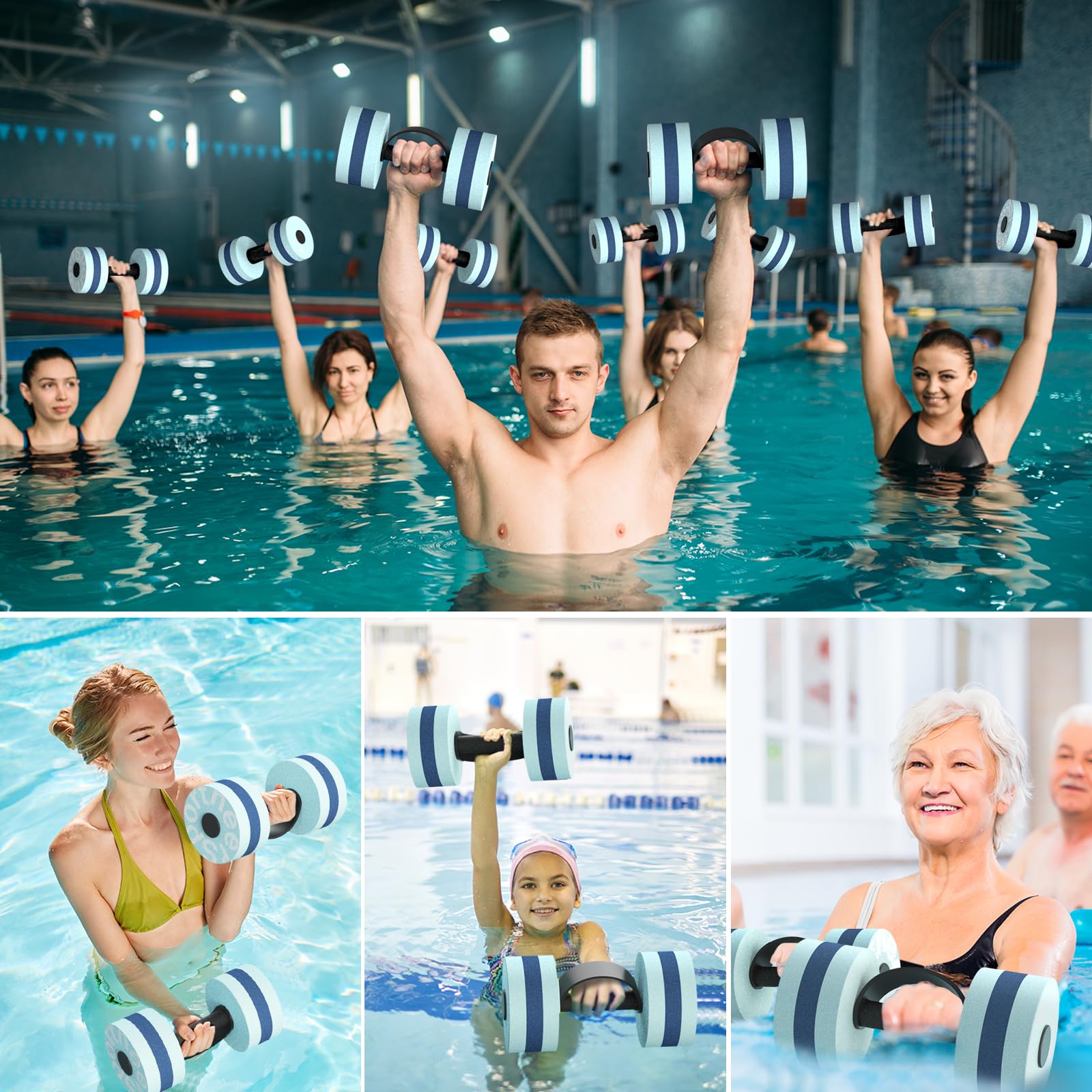Water Aerobics Dumbbells Set