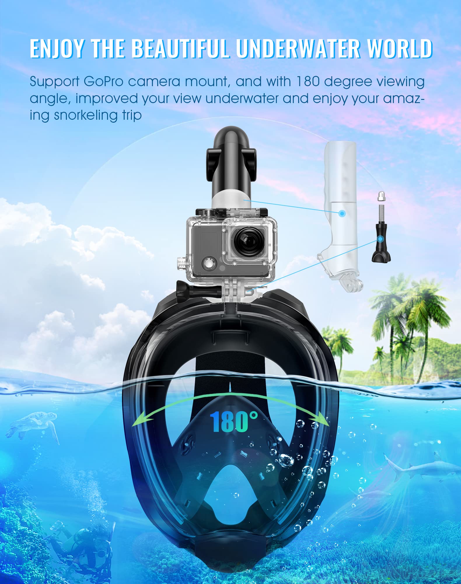 Full Face Snorkel Mask