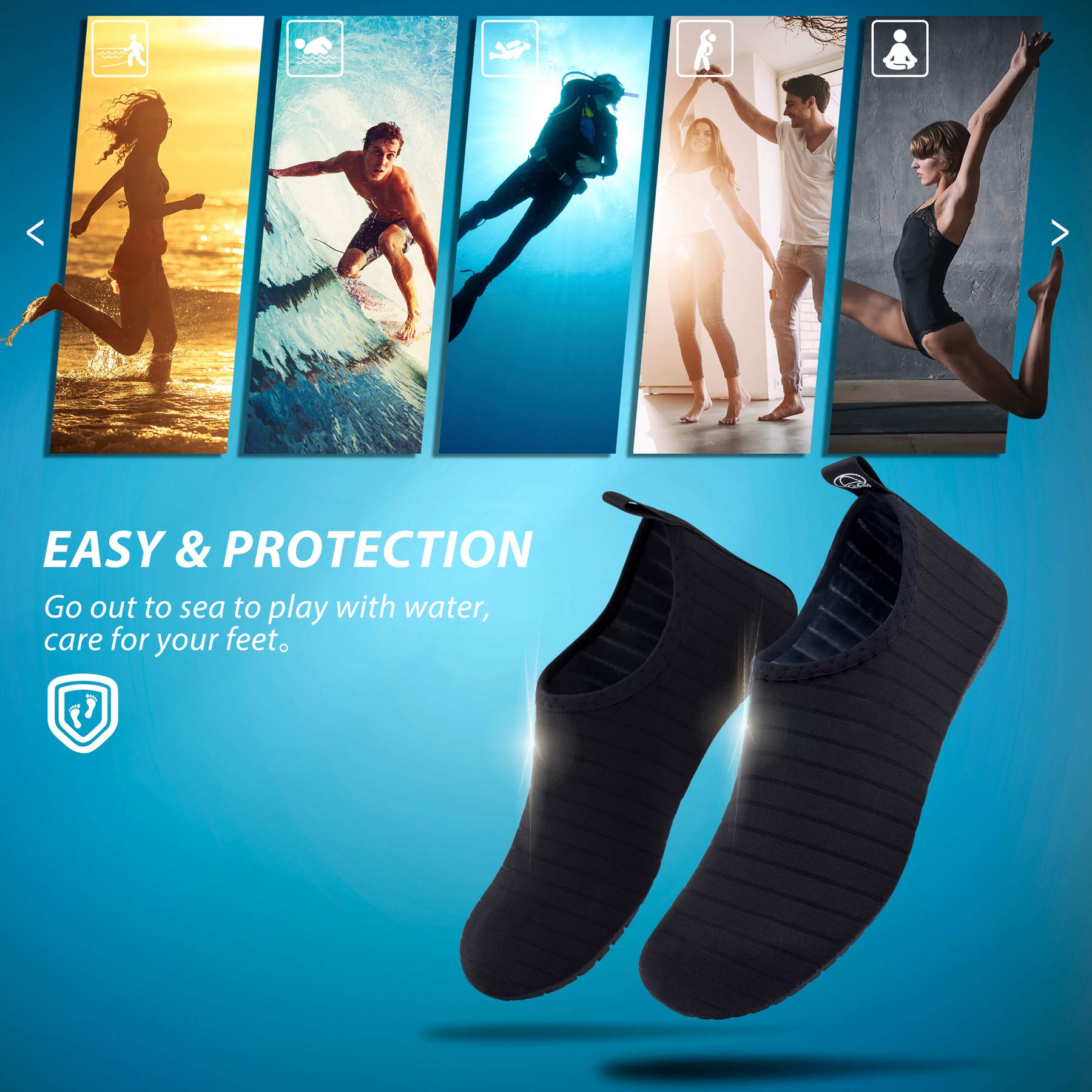 Breathable Aqua Water Shoes
