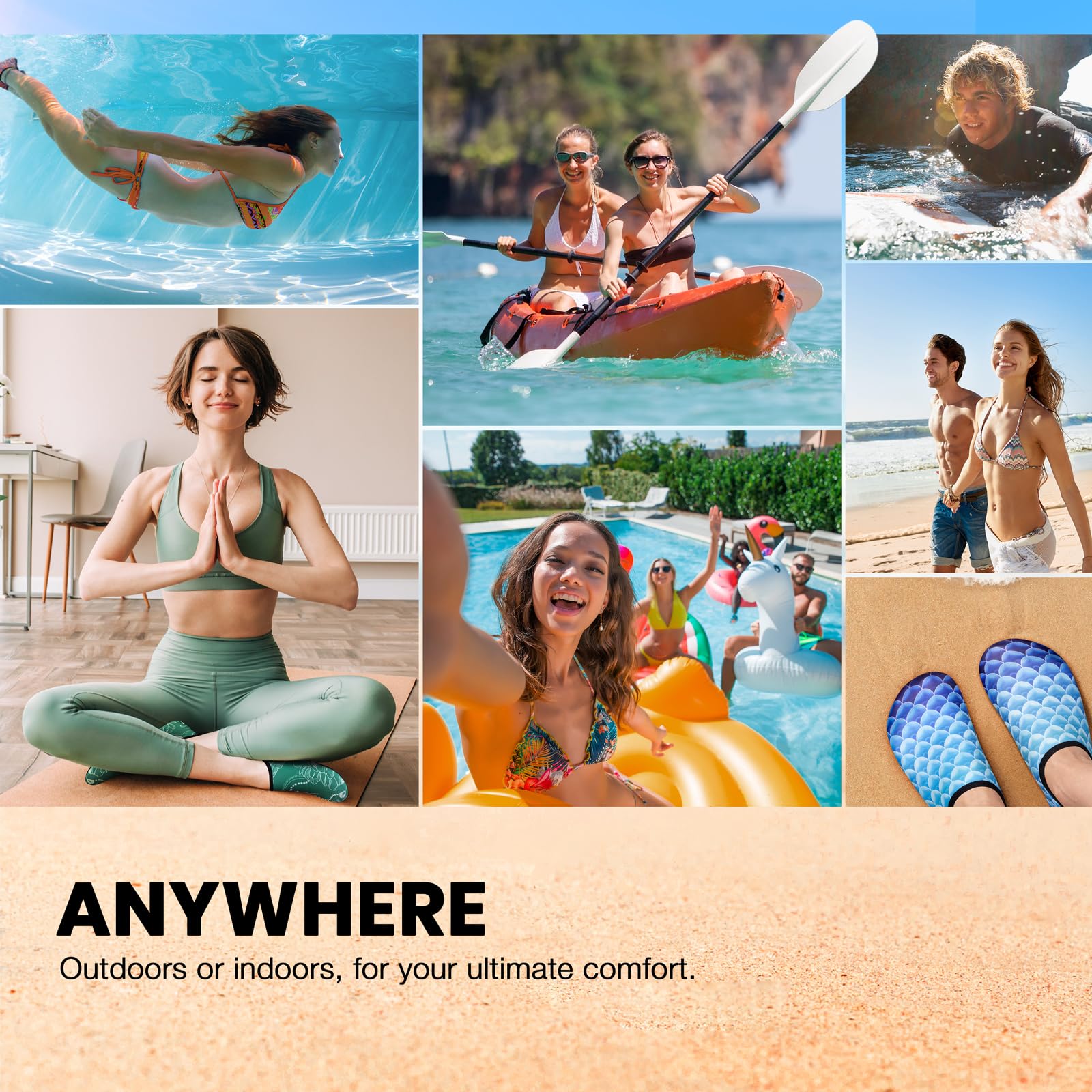 Breathable Aqua Water Shoes