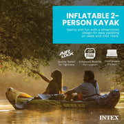 2-Person Inflatable Kayak Set