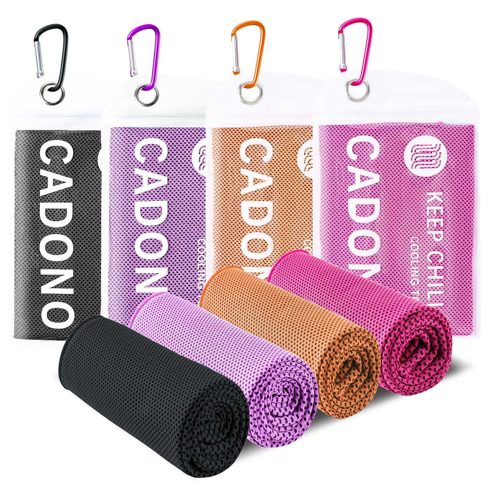 4-Pack Cooling Towels