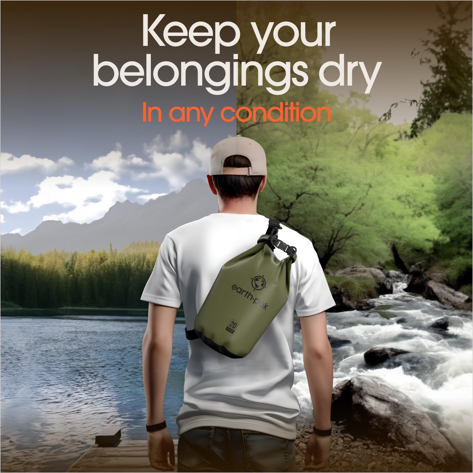 Waterproof Roll Top Dry Bag