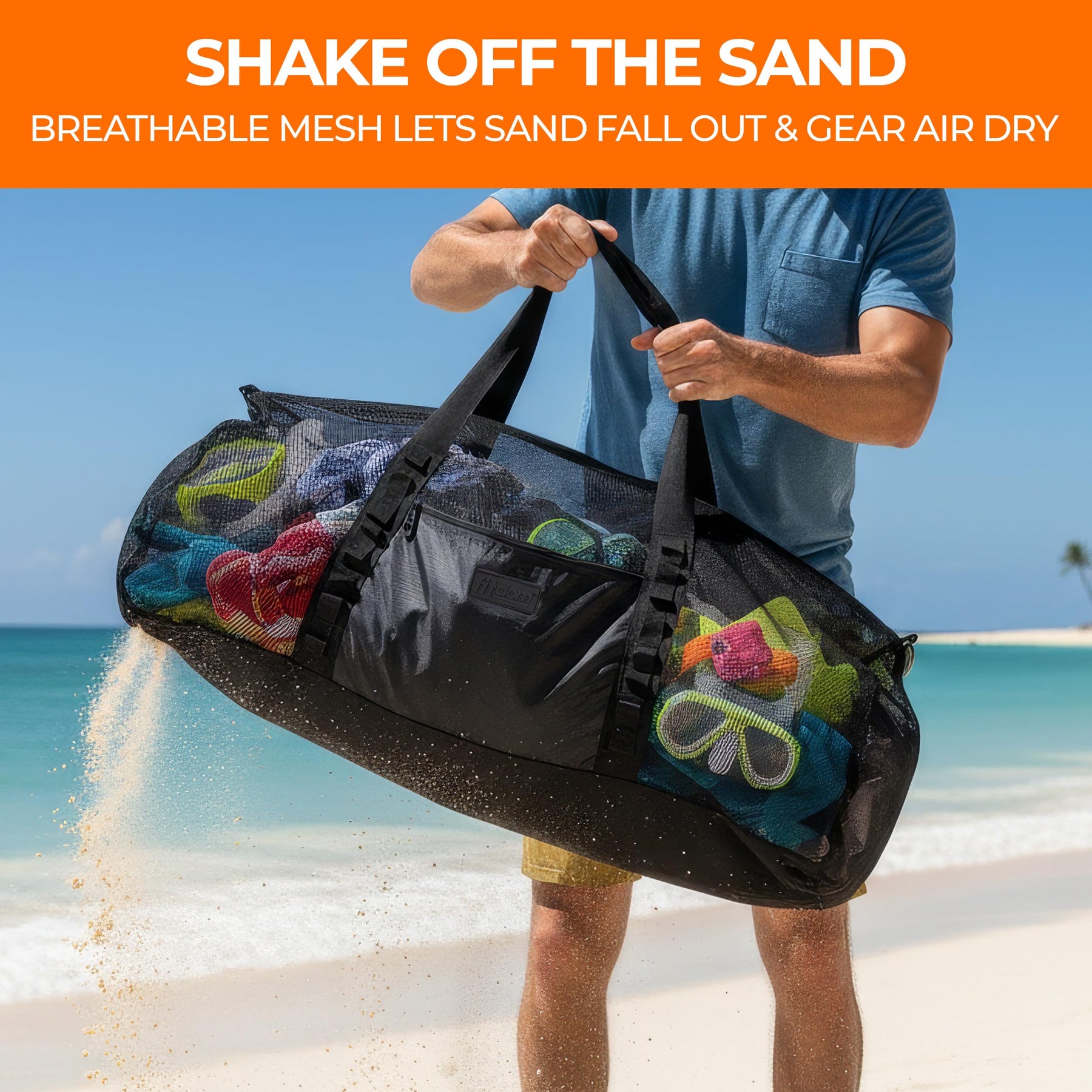 Large Mesh Dive Gear Bag