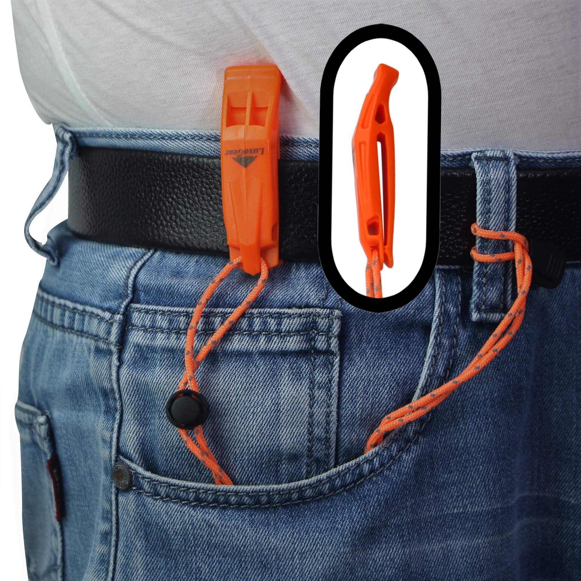 2-Pack Safety Emergency Whistles